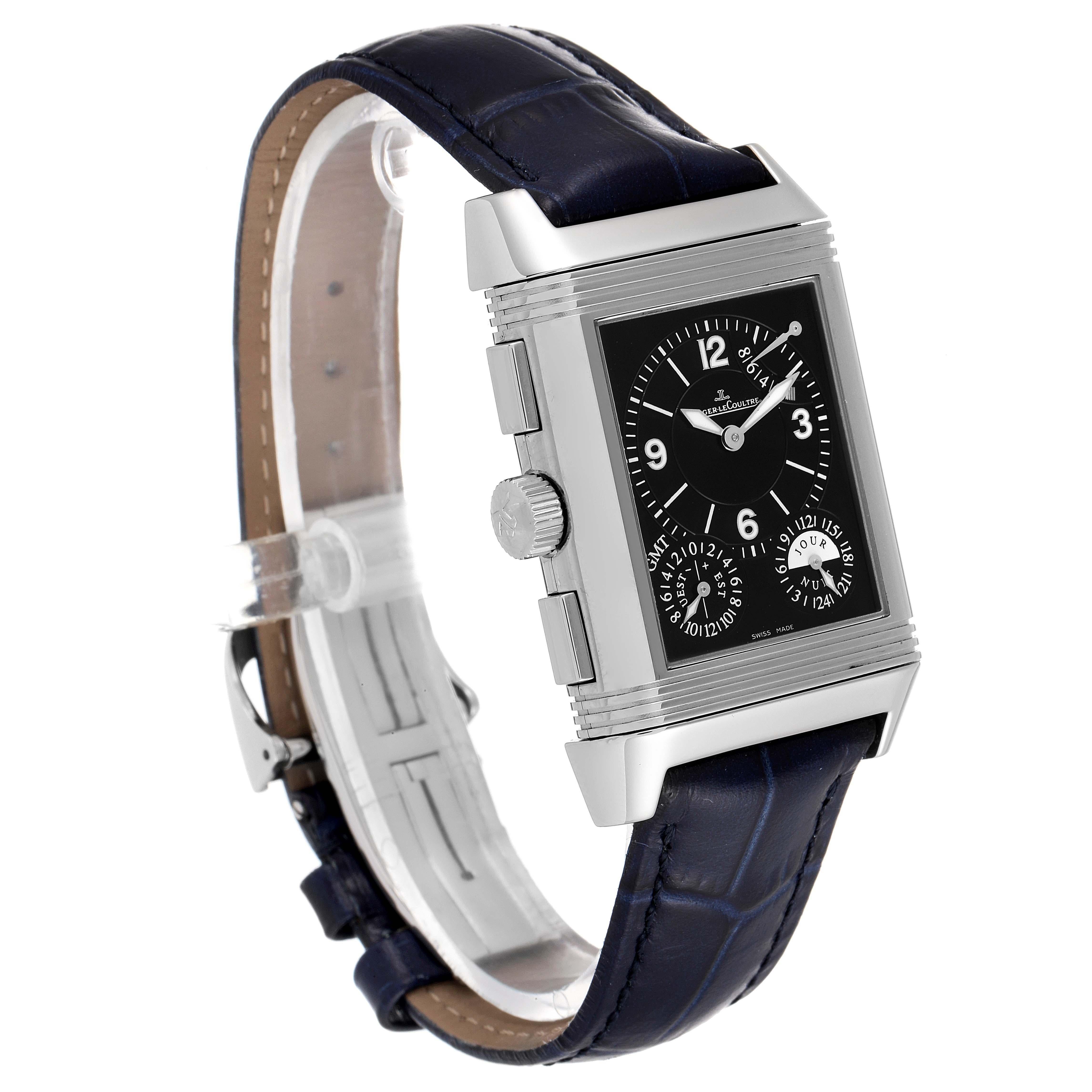 Men's Jaeger LeCoultre Reverso Grande GMT Mens Watch 240.8.18 Q3028420 For Sale