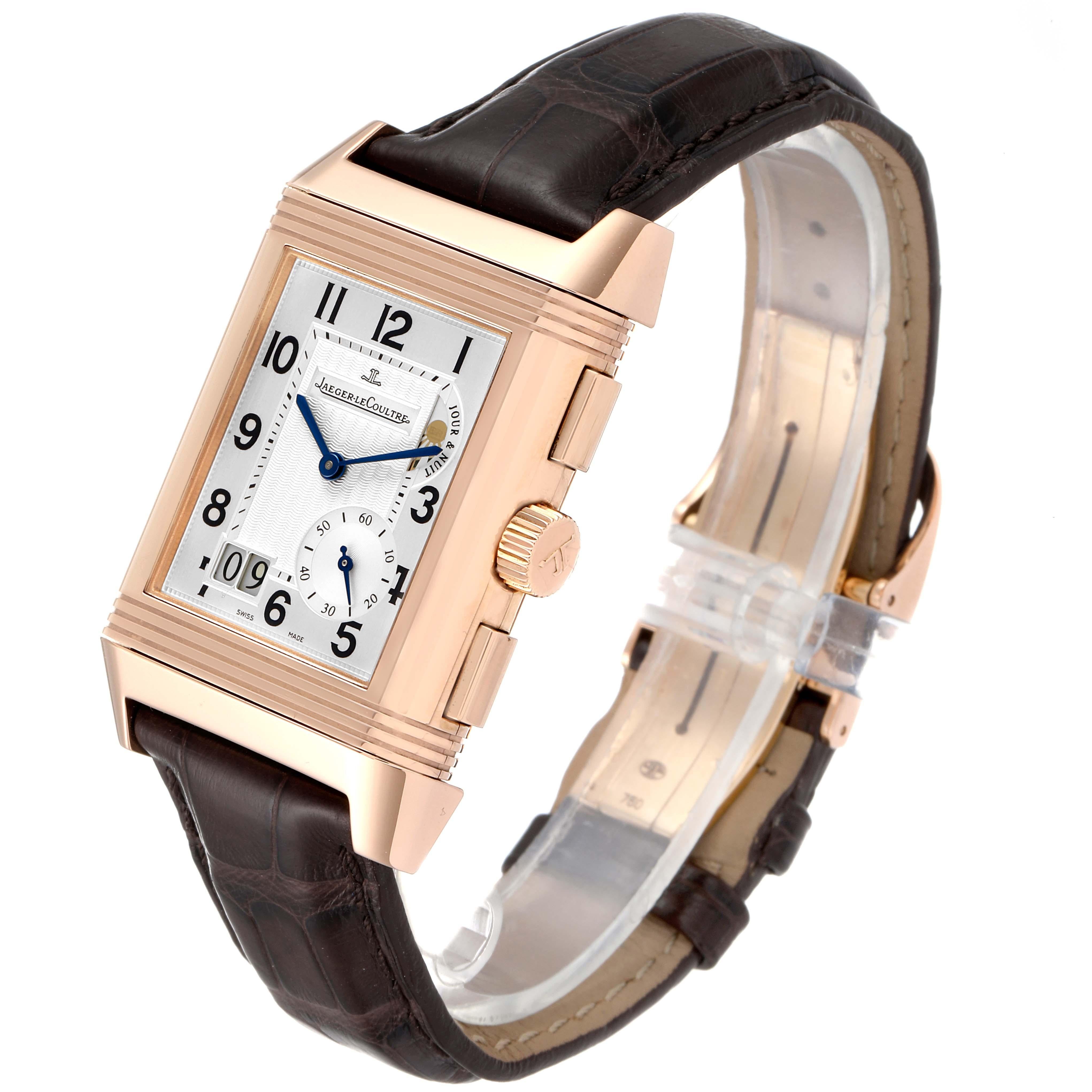 Jaeger LeCoultre Reverso Grande GMT Roségolduhr 240.2,18 Q3022420 im Angebot 2