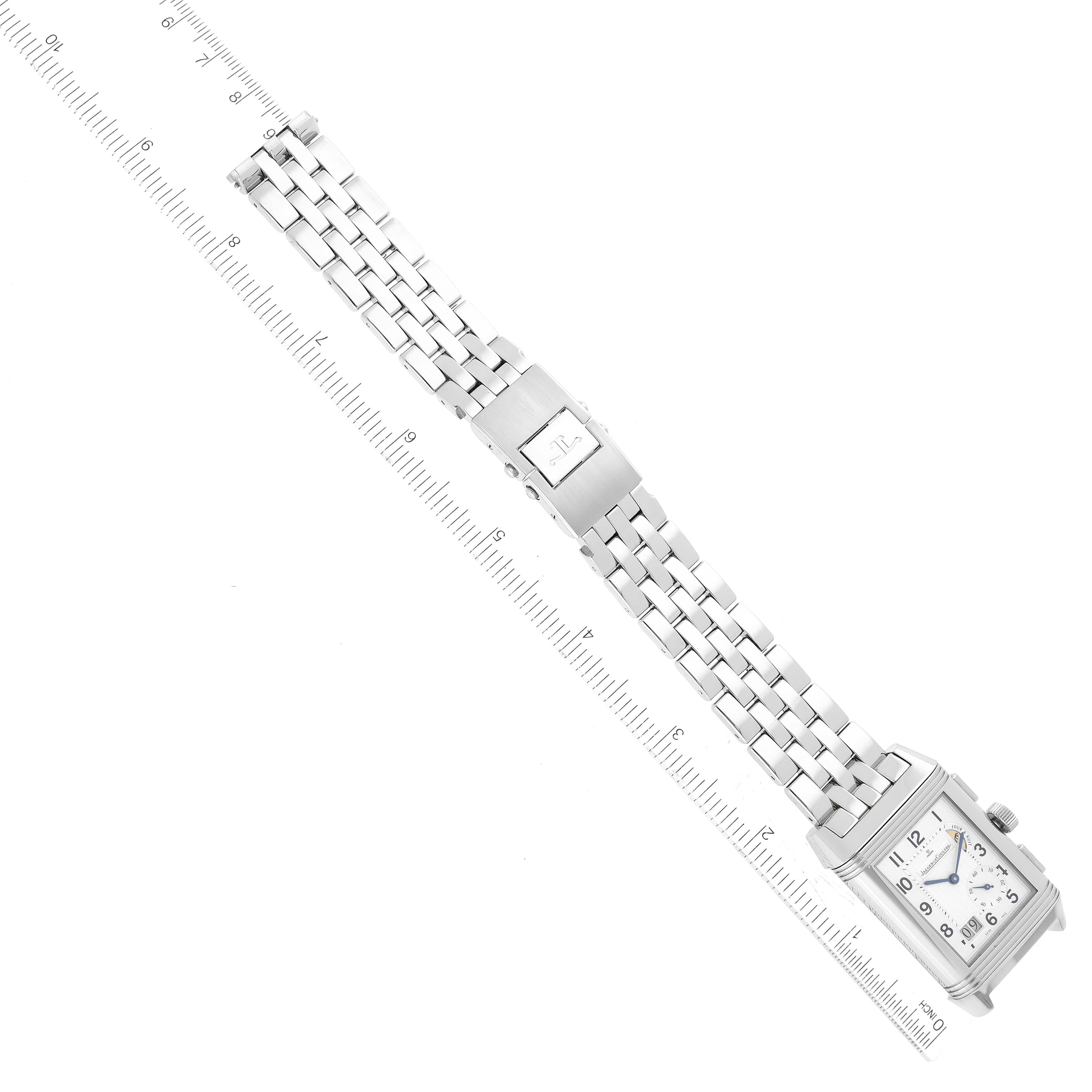 Jaeger LeCoultre Reverso Grande GMT Stahl-Herrenuhr 240.8.18 Q3028120 7