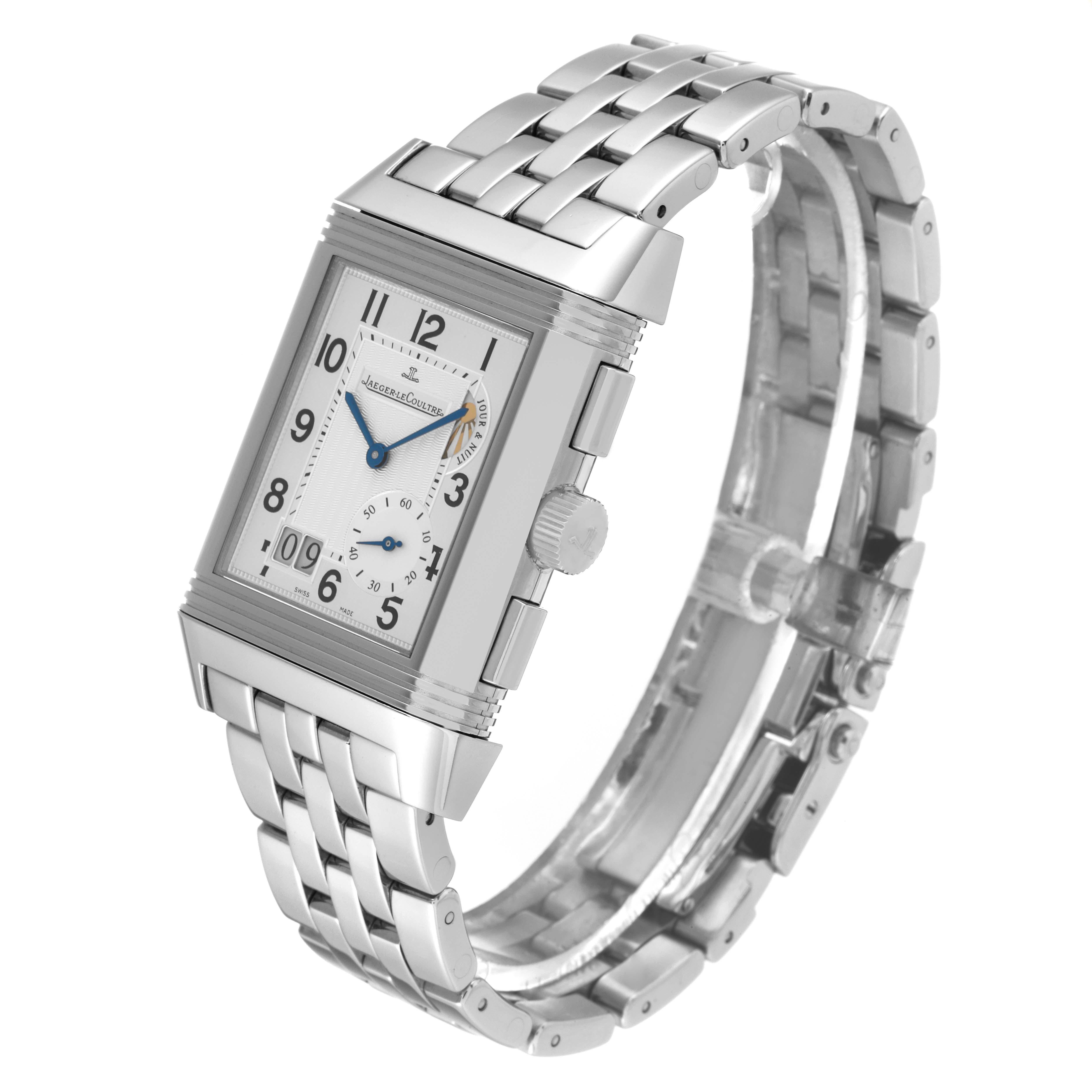 Jaeger LeCoultre Reverso Grande GMT Stahl-Herrenuhr 240.8.18 Q3028120 3