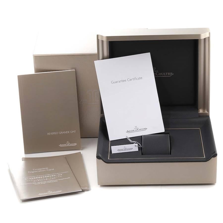 Jaeger LeCoultre Reverso Grande GMT Orologio in acciaio 240.8.18