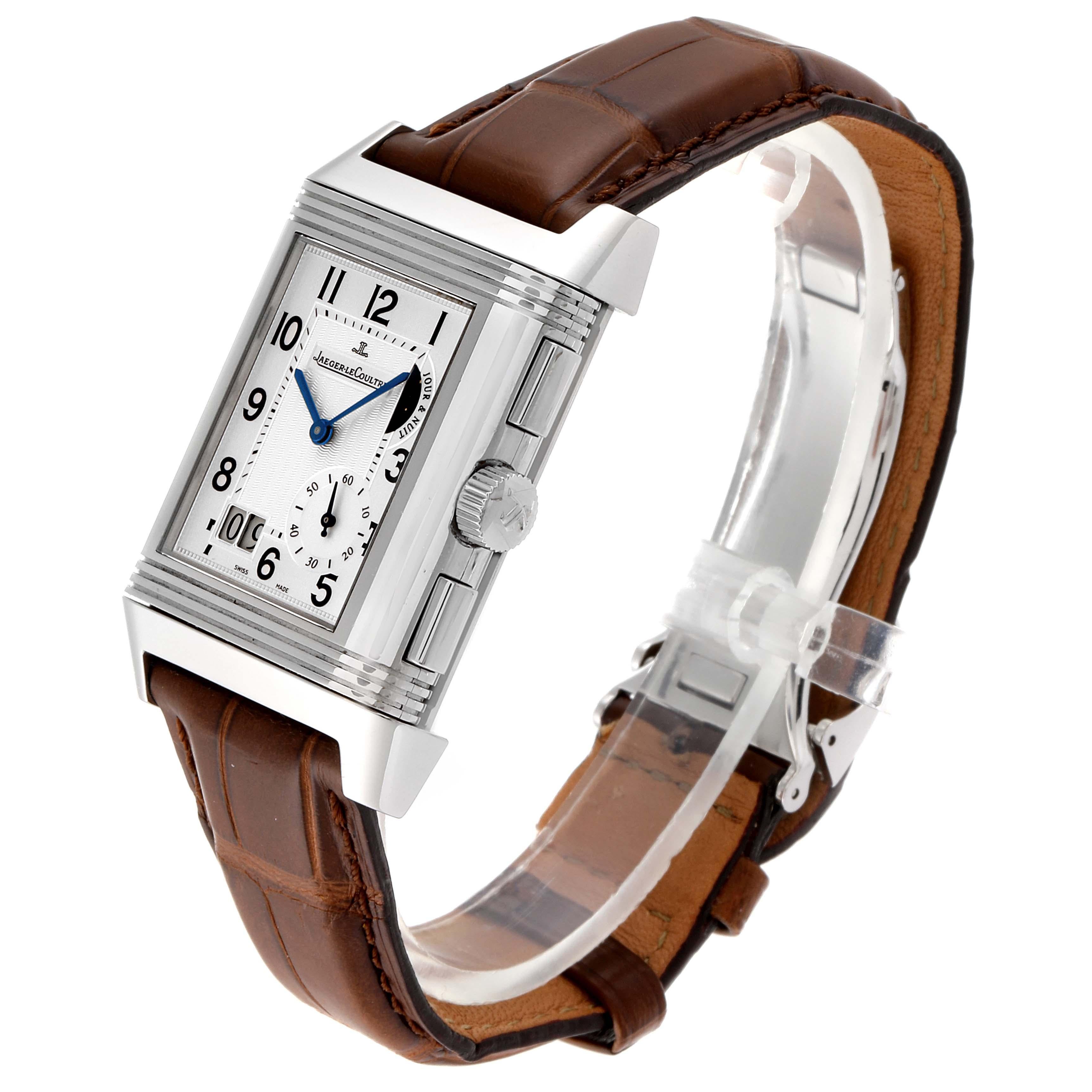 Jaeger-LeCoultre Montre Reverso Grande GMT 240.8.18 Q3028420 Boîte et papiers d'origine en vente 2