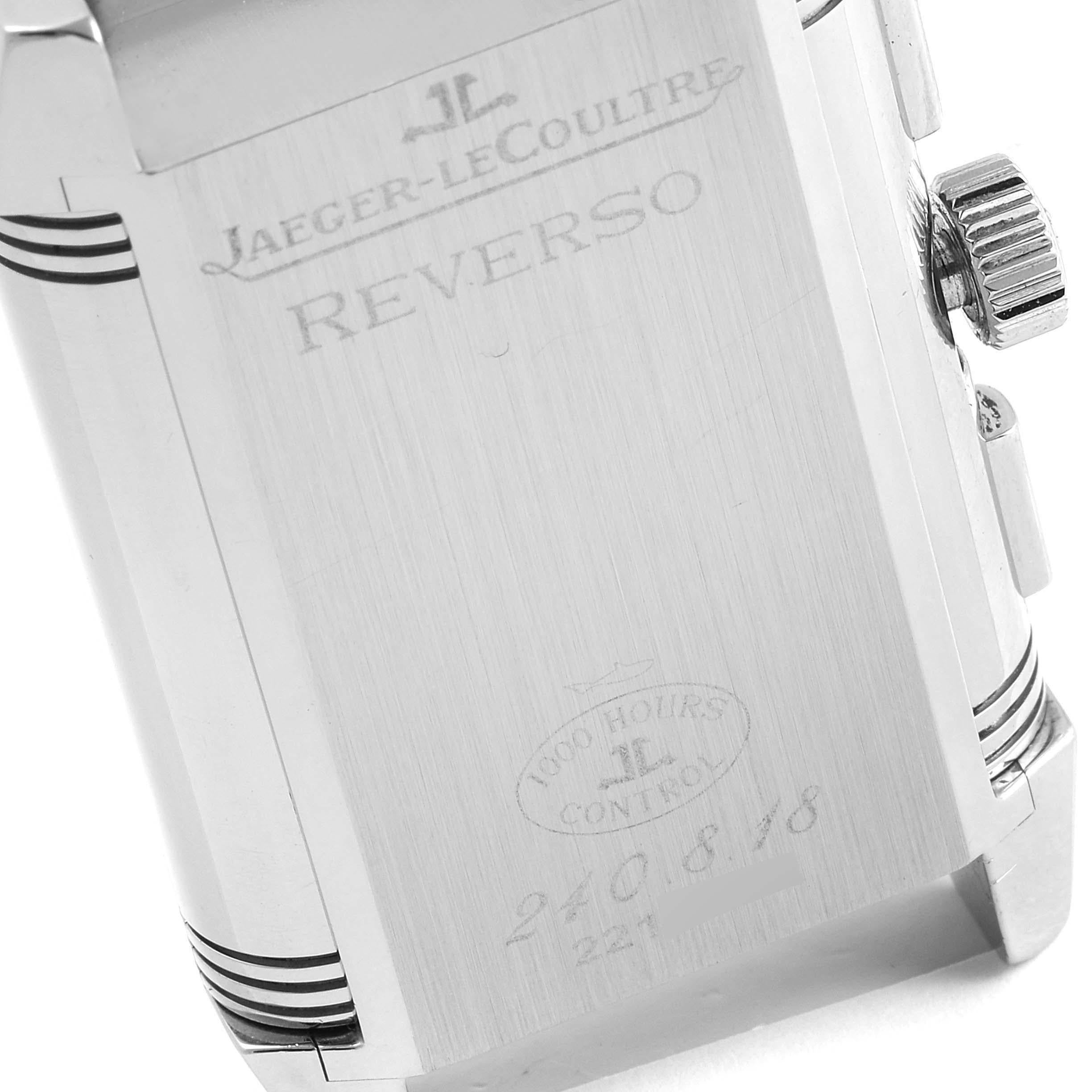 Jaeger-LeCoultre Montre Reverso Grande GMT 240.8.18 Q3028420 Boîte et papiers d'origine en vente 4
