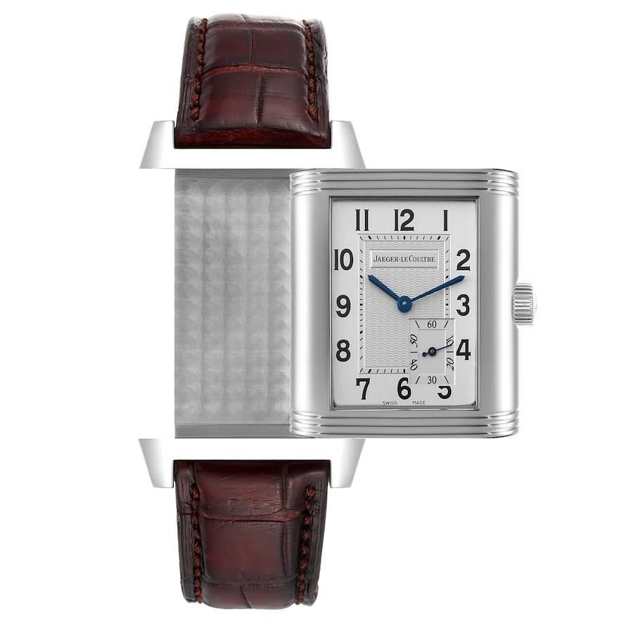 Jaeger LeCoultre Reverso Grande Power Reserve Steel Mens Watch 240.8.14 Q3018420 1