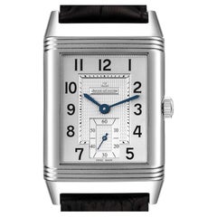Jaeger LeCoultre Reverso Grande Steel Mens Watch 273.8.04 Q3738420 Box Papers