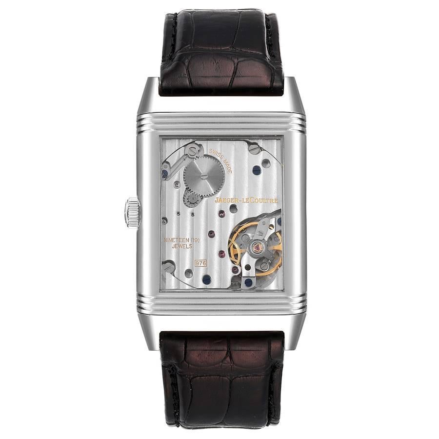 Men's Jaeger LeCoultre Reverso Grande Steel Mens Watch 273.8.04 Q3738420