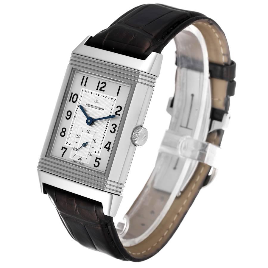 Jaeger LeCoultre Reverso Grande Steel Mens Watch 273.8.04 Q3738420 2