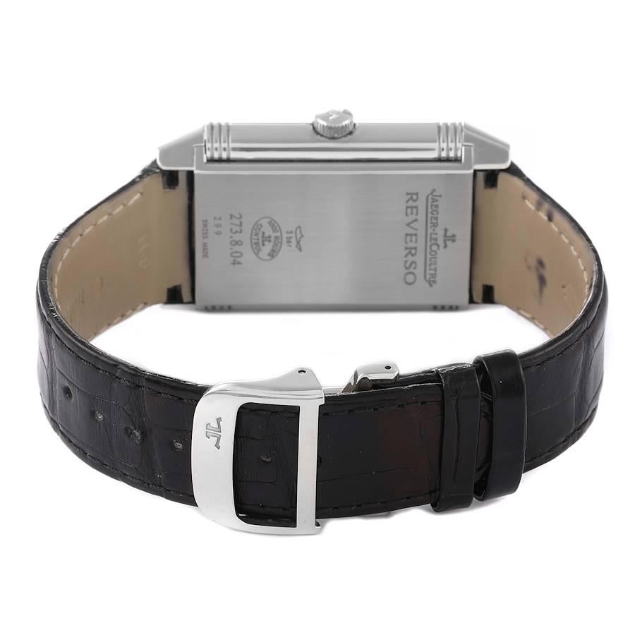 Jaeger LeCoultre Reverso Grande Steel Mens Watch 273.8.04 Q3738420 5