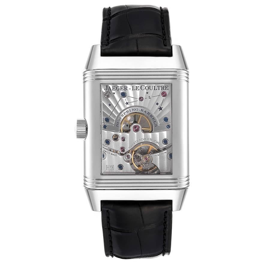 Jaeger LeCoultre Reverso Grande Sonnen-Mond-Herrenuhr 240.8.27 Q3048420 im Angebot 1