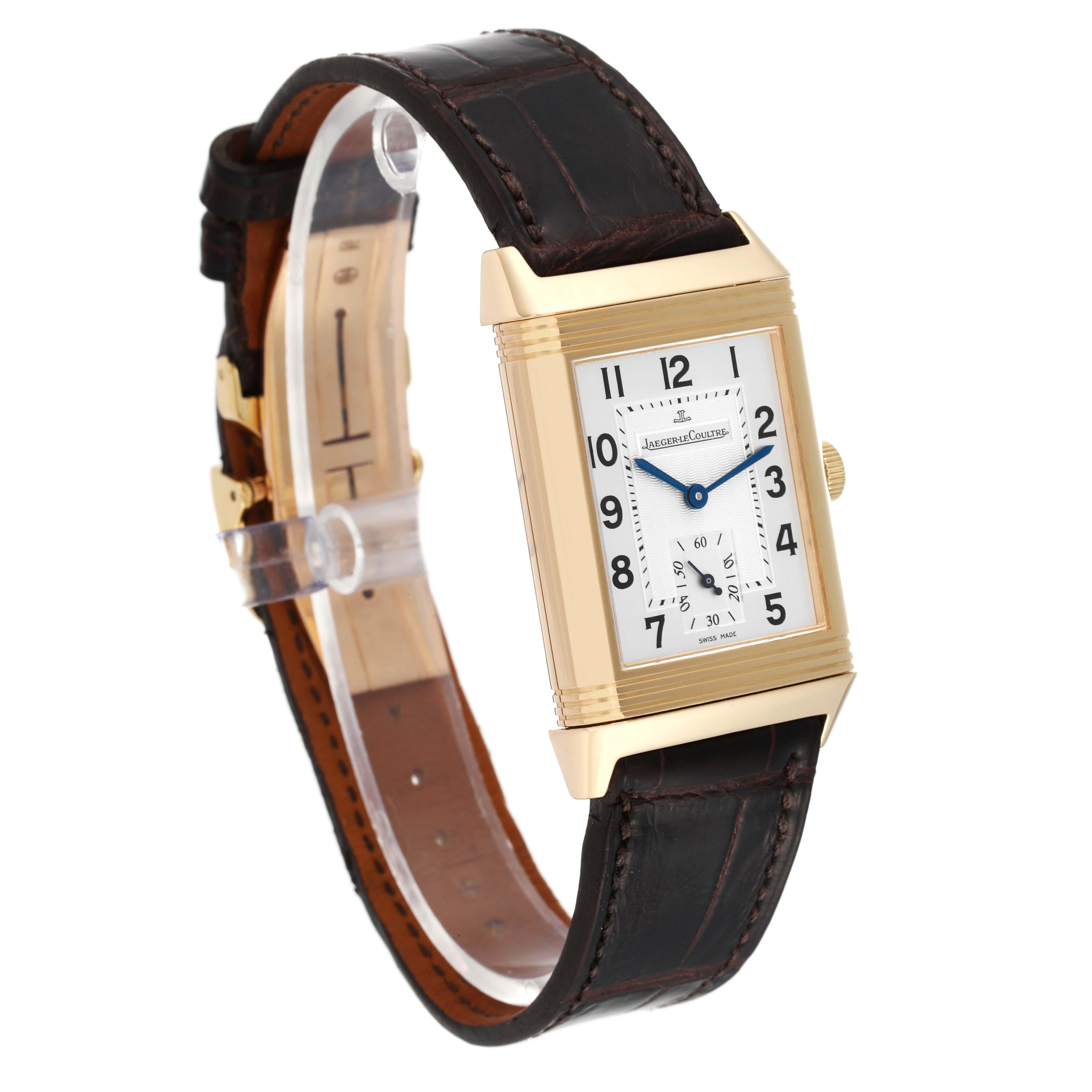 Jaeger LeCoultre Reverso Grande Taille Gelbgold Herrenuhr 270.0.62 3