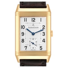 Jaeger LeCoultre Reverso Grande Taille Yellow Gold Mens Watch 270.0.62