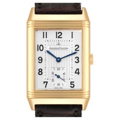 Jaeger LeCoultre Reverso Grande Taille Yellow Gold Mens Watch 270.0.62