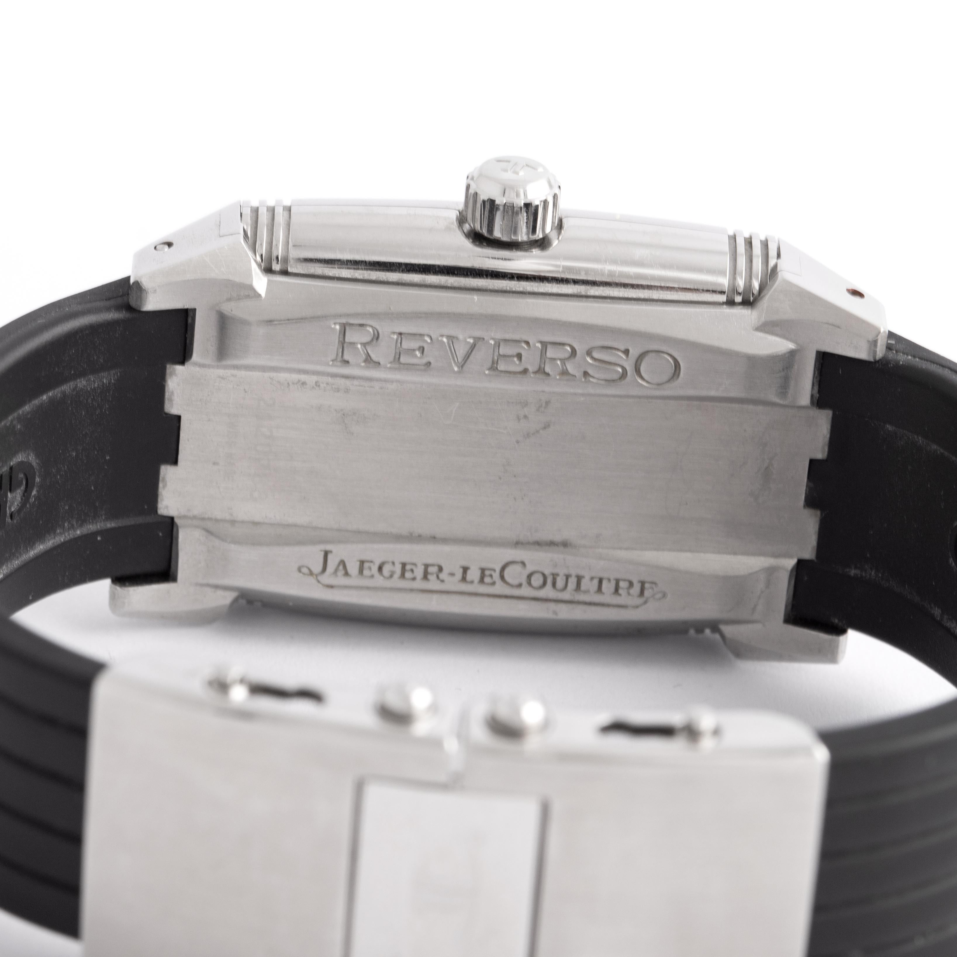Montre-bracelet Reverso Gran'Sport en acier Jaeger LeCoultre Unisexe en vente