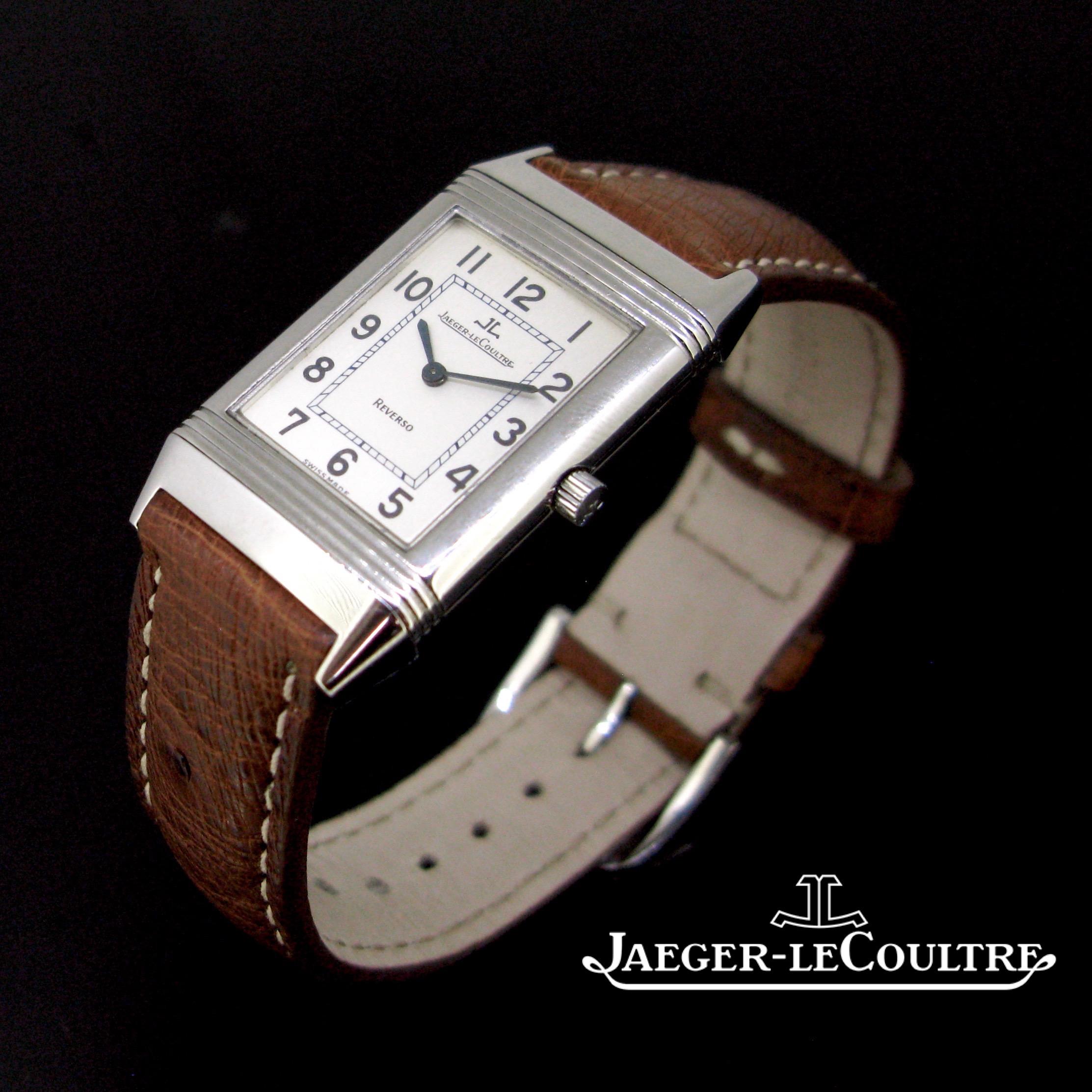 Jaeger-LeCoultre Reverso Medium Thin Wristwatch at 1stDibs | favre ...