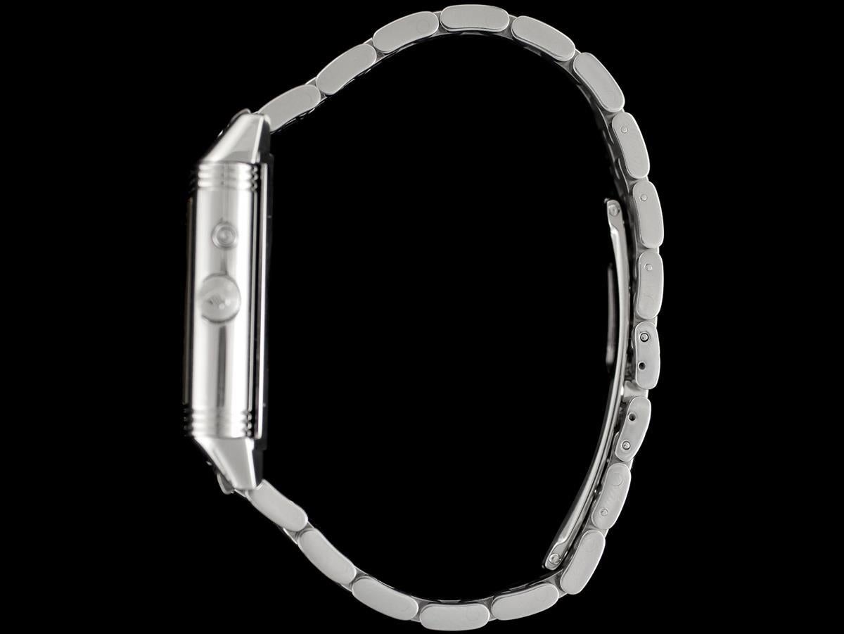 Jaeger-LeCoultre Reverso Night & Day Mens Watch, 270.8.54 - Stainless Steel For Sale 6