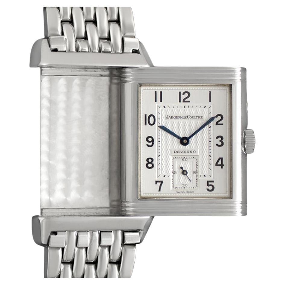 Jaeger-LeCoultre Reverso Night & Day Mens Watch, 270.8.54 - Stainless Steel