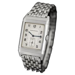 Jaeger-LeCoultre Reverso Night & Day Mens Watch, 270.8.54 - Stainless Steel