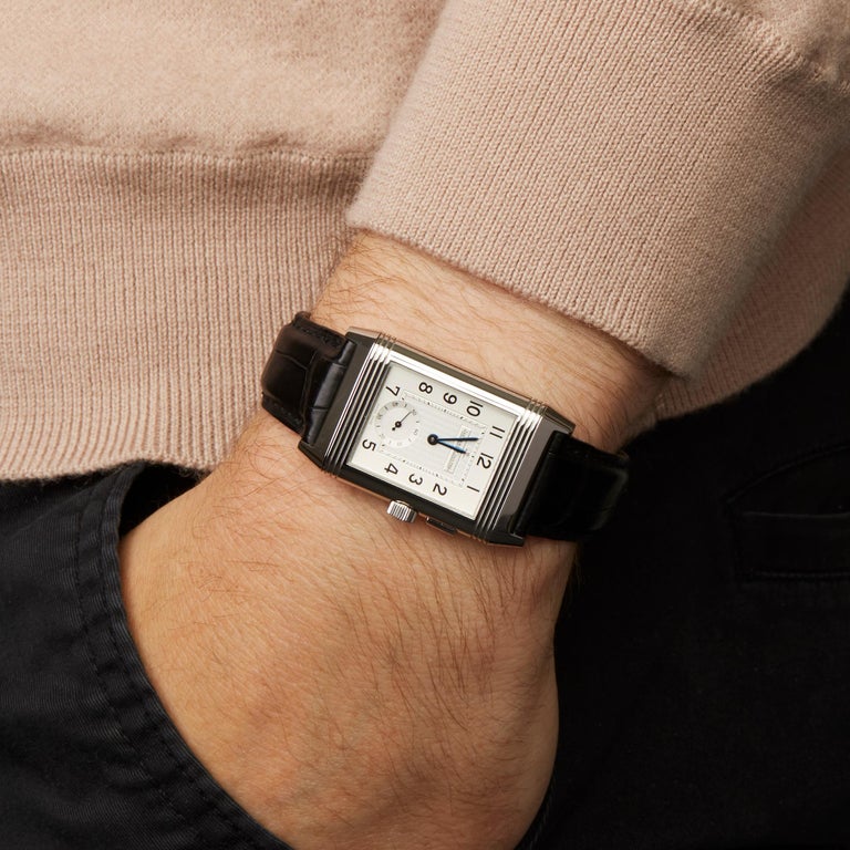Jaeger-LeCoultre Reverso Night and Day Stainless Steel 278.8.54 at ...