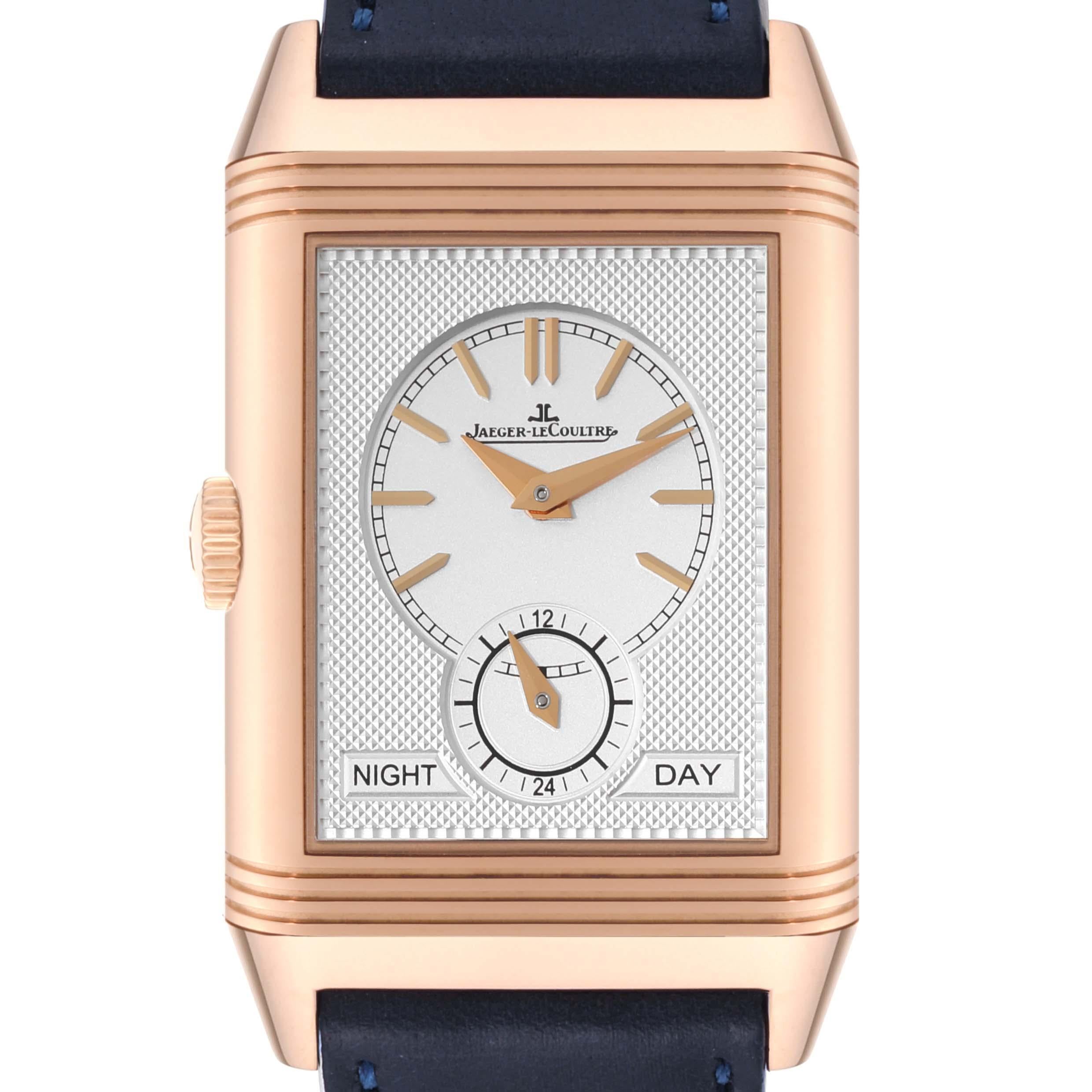 Jaeger LeCoultre Reverso Rose Gold Fagliano Limited Edition Mens  Watch Box Card For Sale 2