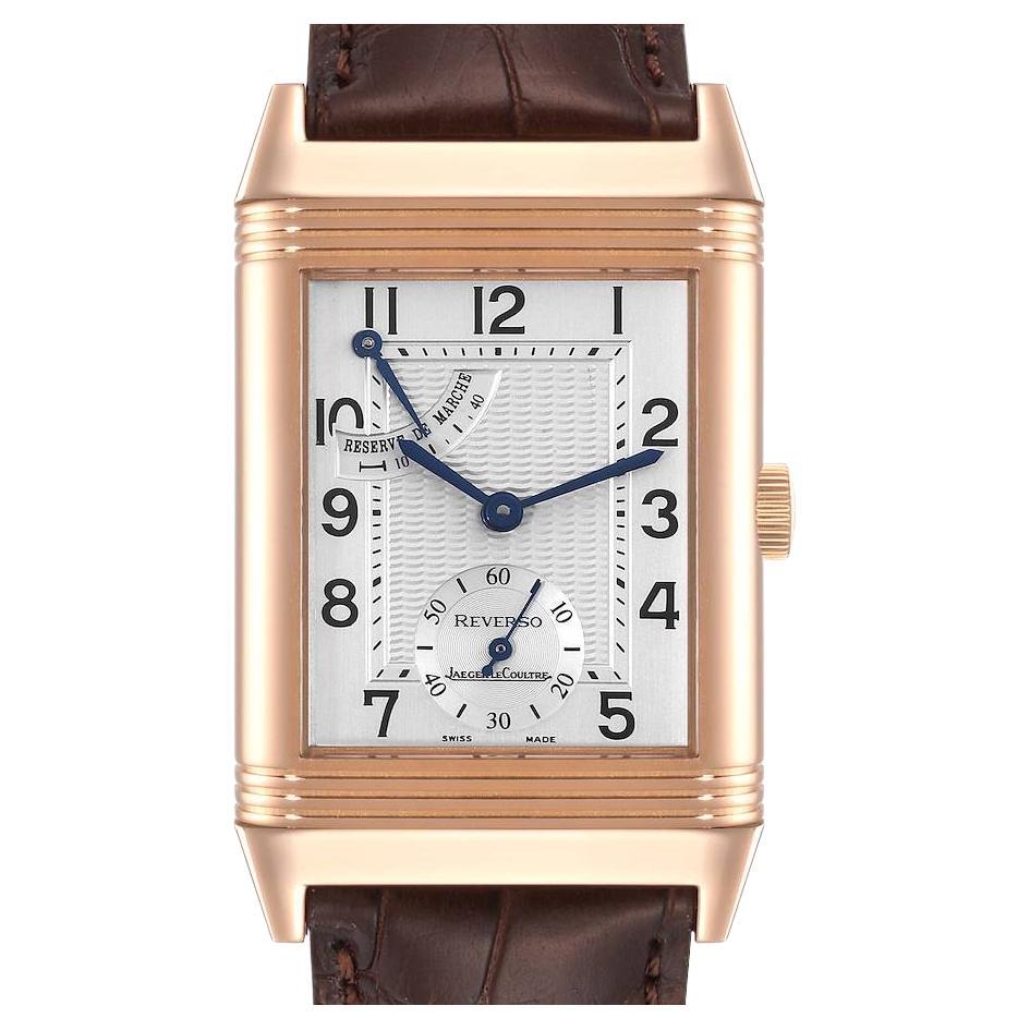 Jaeger LeCoultre Reverso Rose Gold Mens Watch 270.2.13 Q2702420