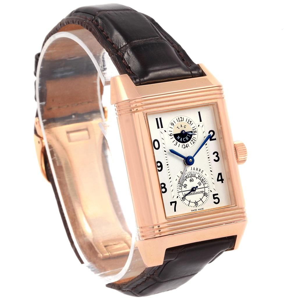 Jaeger-LeCoultre Reverso Roségold-Uhr Wempe Limitierte Auflage 240.2.72 im Zustand „Hervorragend“ im Angebot in Atlanta, GA