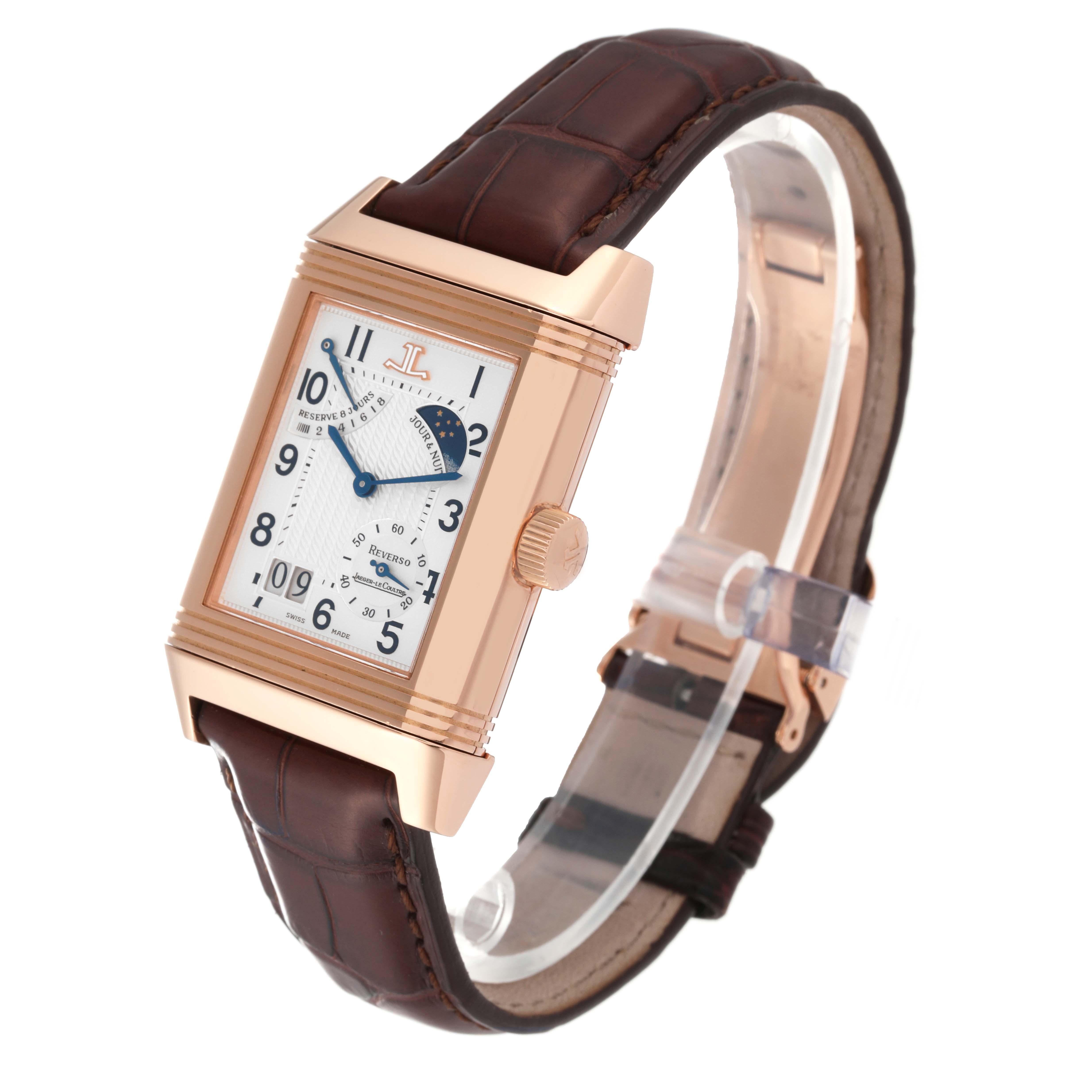 Jaeger LeCoultre Reverso Septantie Limited Edition Rose Gold Mens Watch  5