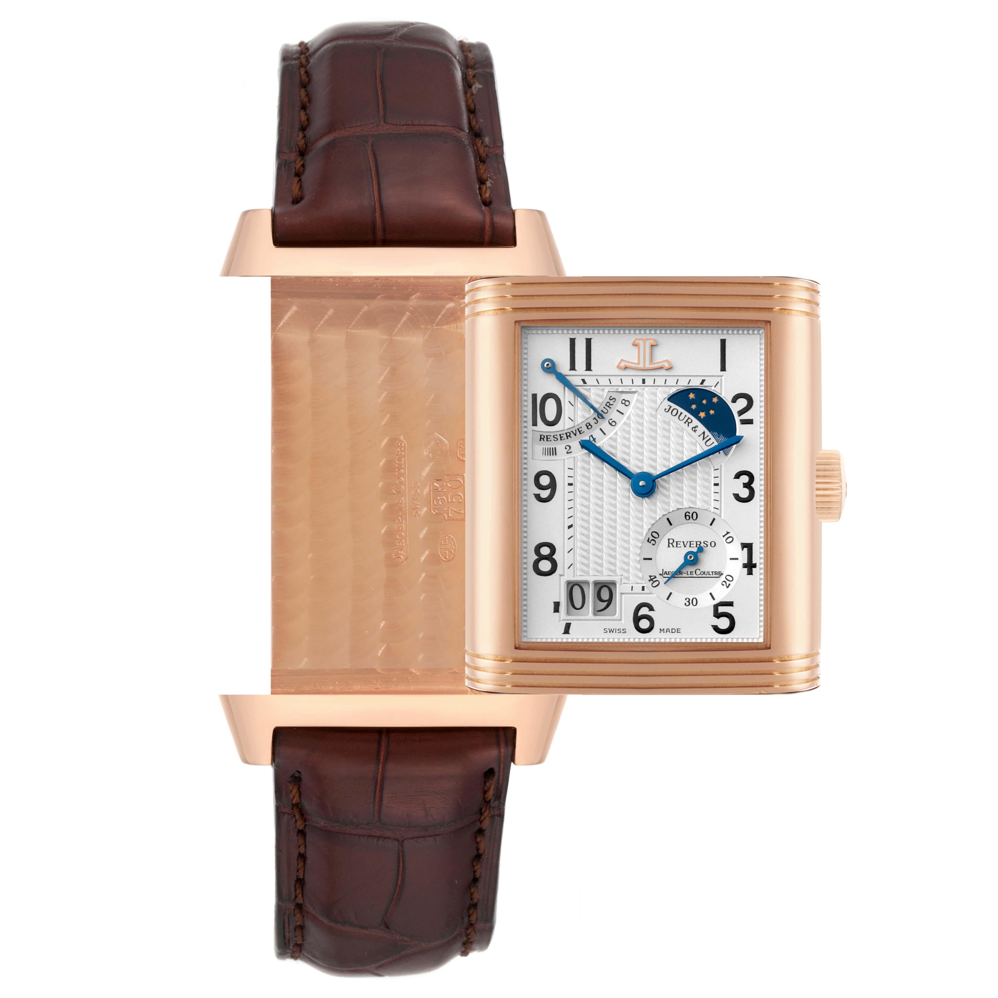 Jaeger LeCoultre Reverso Septantie Limited Edition Rose Gold Mens Watch  6