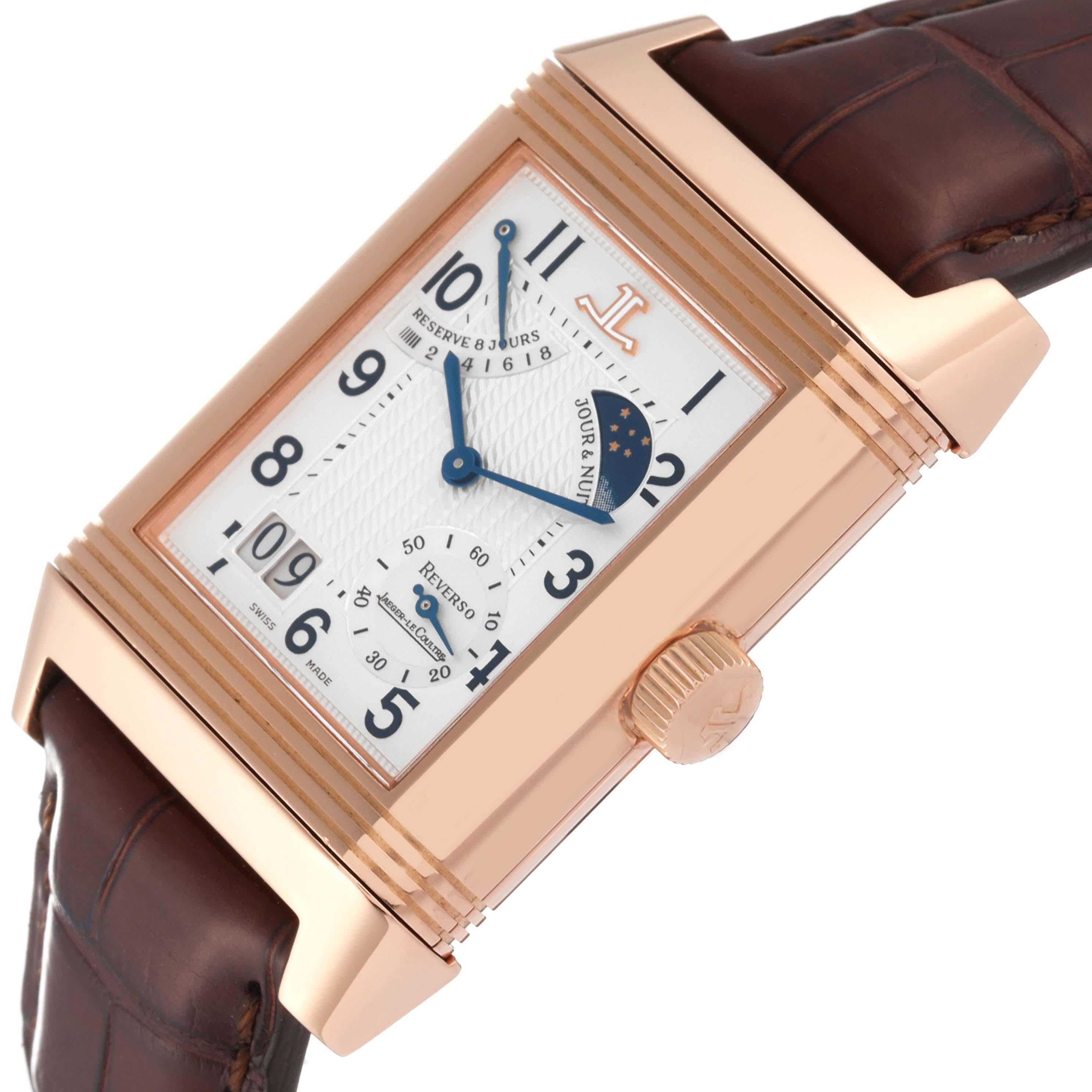 Jaeger LeCoultre Reverso Septantie Limited Edition Rose Gold Mens Watch  2