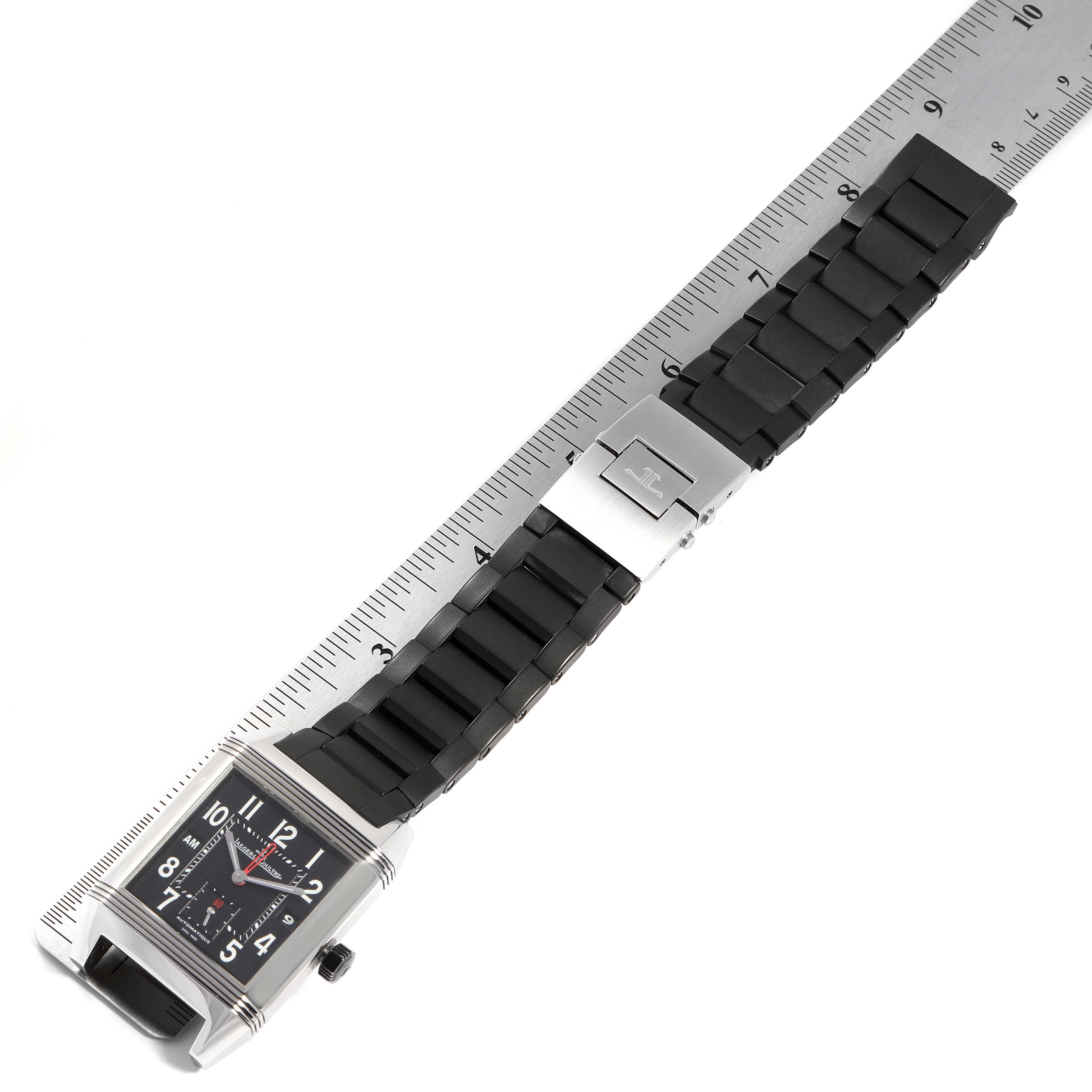 Jaeger-LeCoultre Reverso Squadra Hometime Men's Watch 230.8.77 Q700867P For Sale 7
