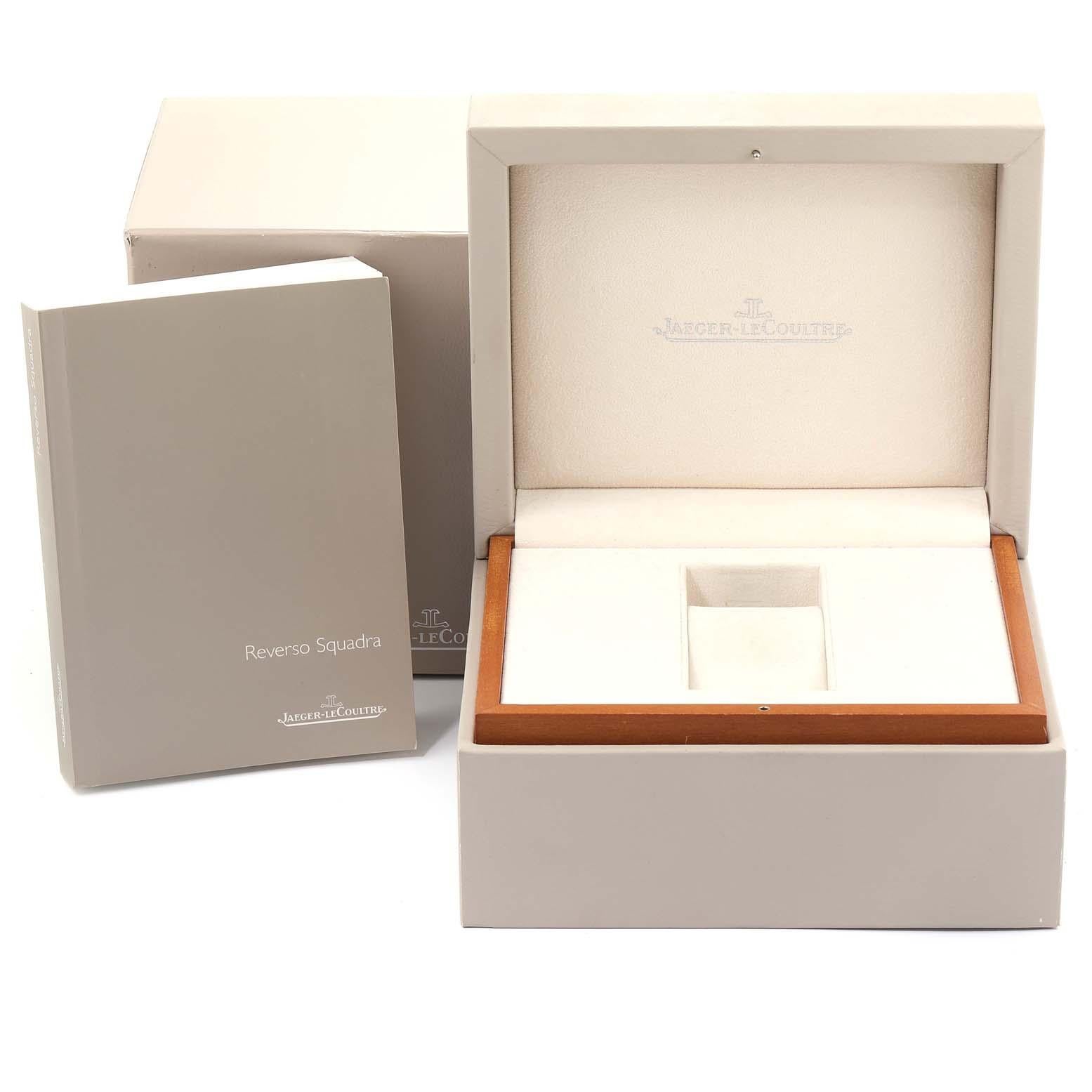 Jaeger-LeCoultre Reverso Squadra Hometime Men's Watch 230.8.77 Q700867P For Sale 8