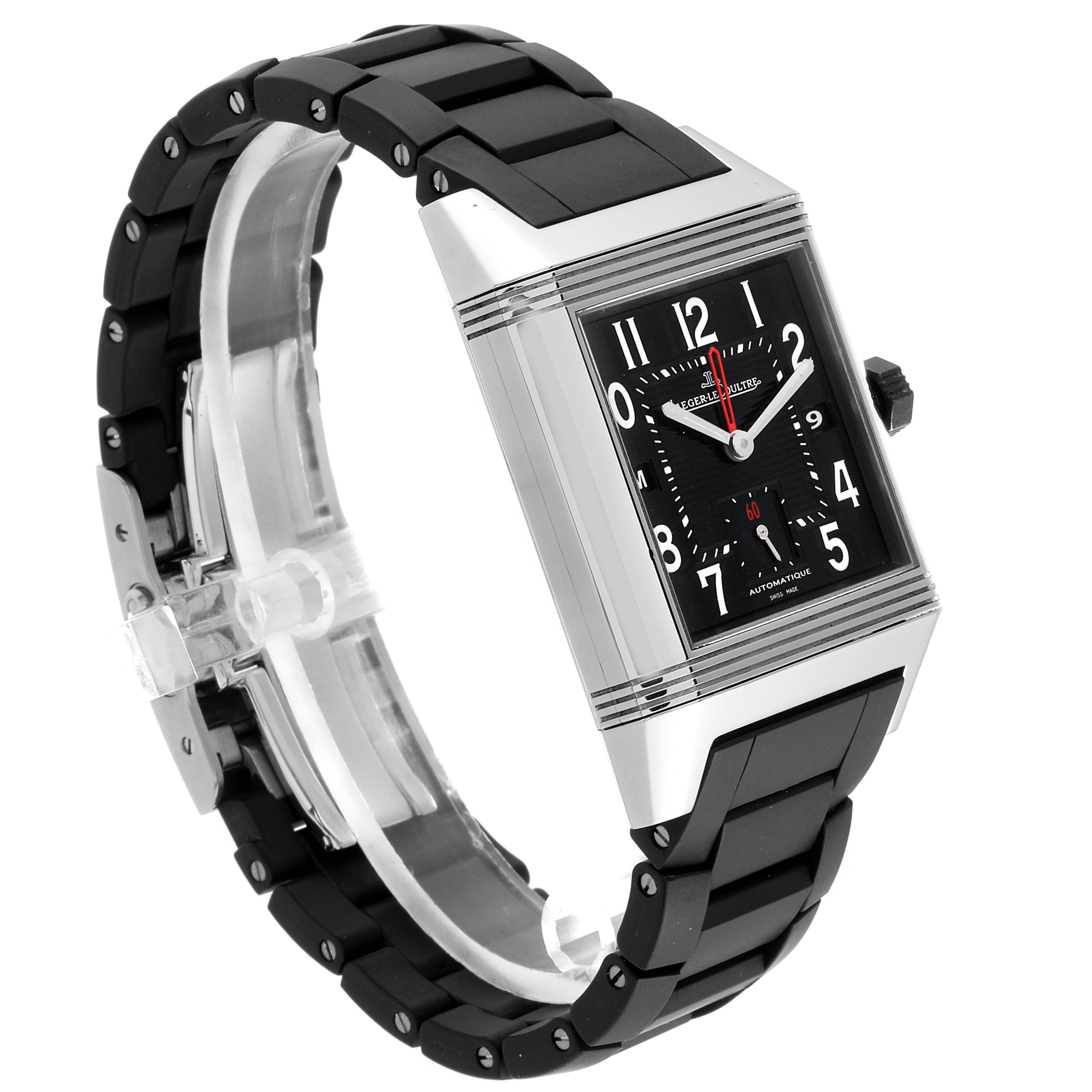 Jaeger-LeCoultre Reverso Squadra Hometime Men's Watch 230.8.77 Q700867P In Excellent Condition For Sale In Atlanta, GA
