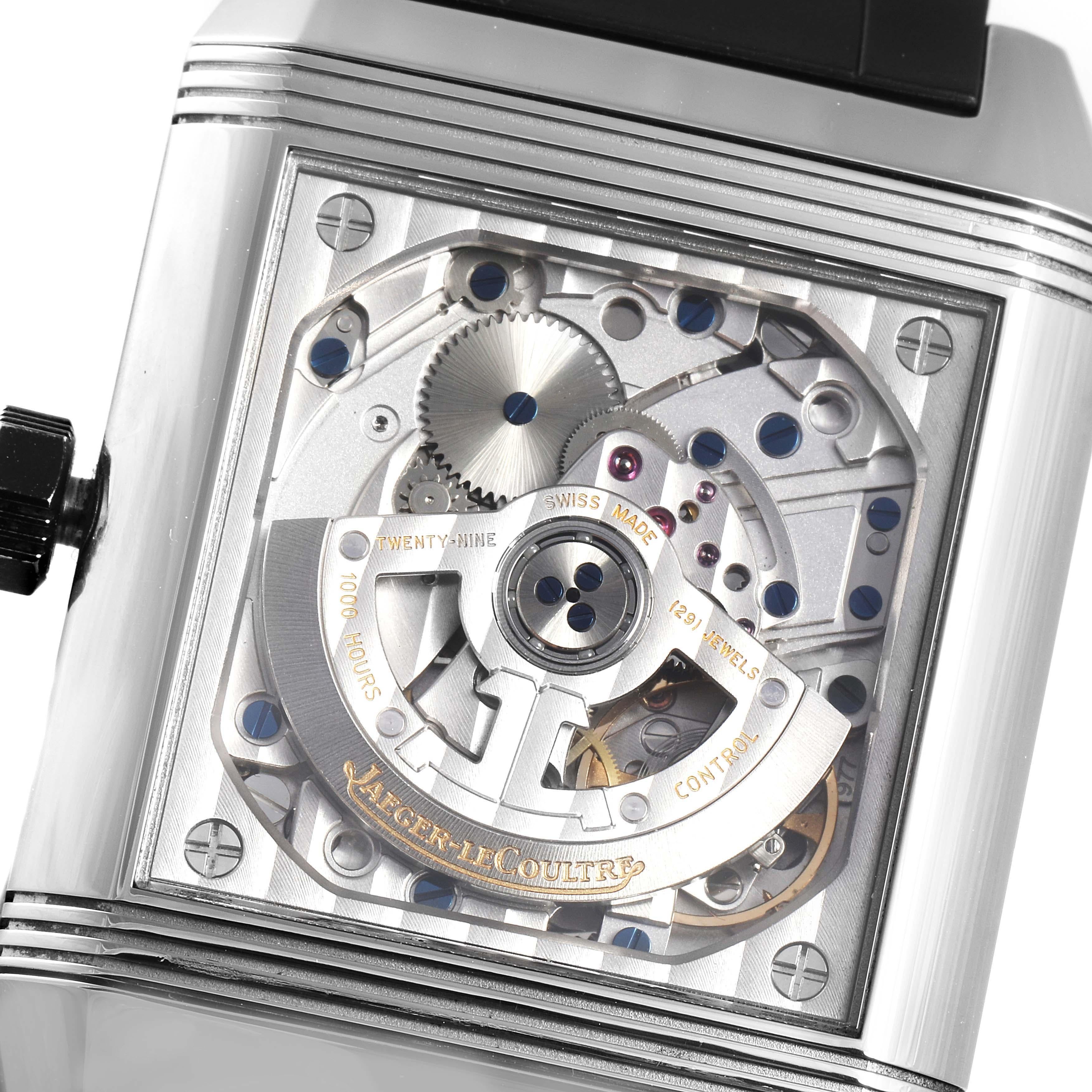 Jaeger-LeCoultre Reverso Squadra Hometime Men's Watch 230.8.77 Q700867P For Sale 3