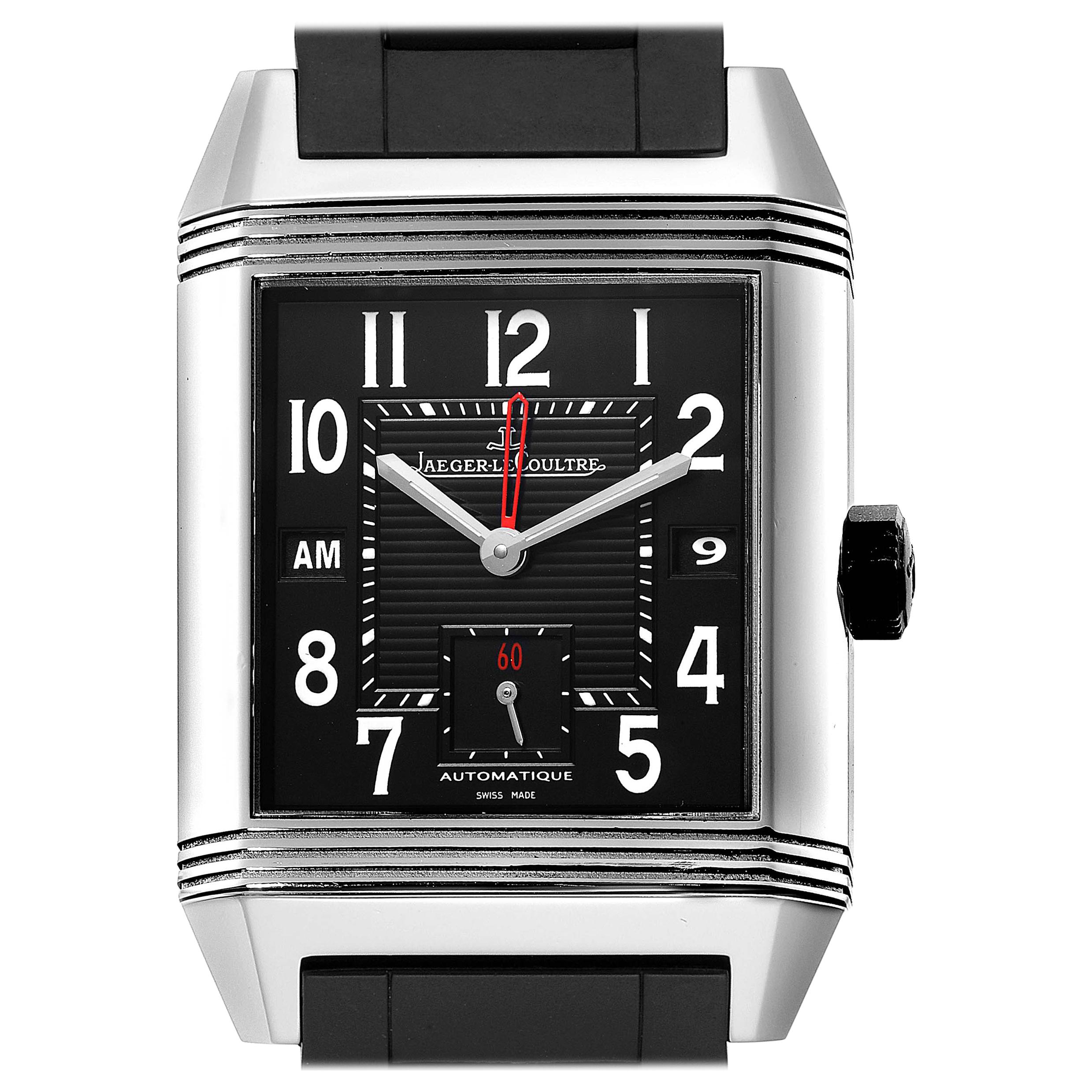 Jaeger-LeCoultre Reverso Squadra Hometime Men's Watch 230.8.77 Q700867P For Sale