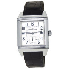 Jaeger-LeCoultre Reverso Squadra Q7008620, Silver Dial, Certified