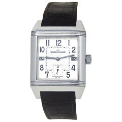 Jaeger LeCoultre Reverso Squadra Q7008620, Silver Dial, Certified
