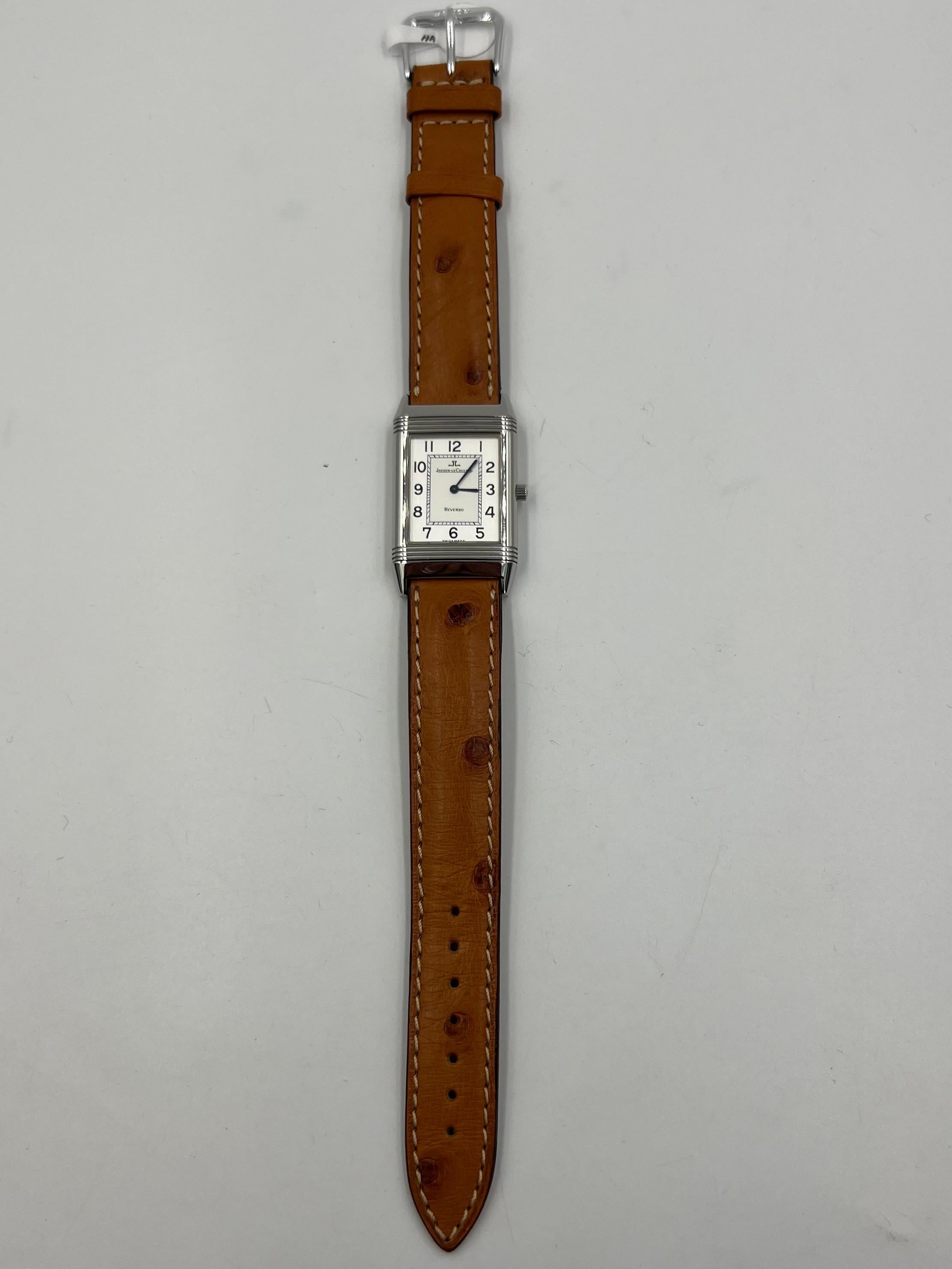 Jaeger LeCoultre Reverso Stainless Steel Wristwatch 5