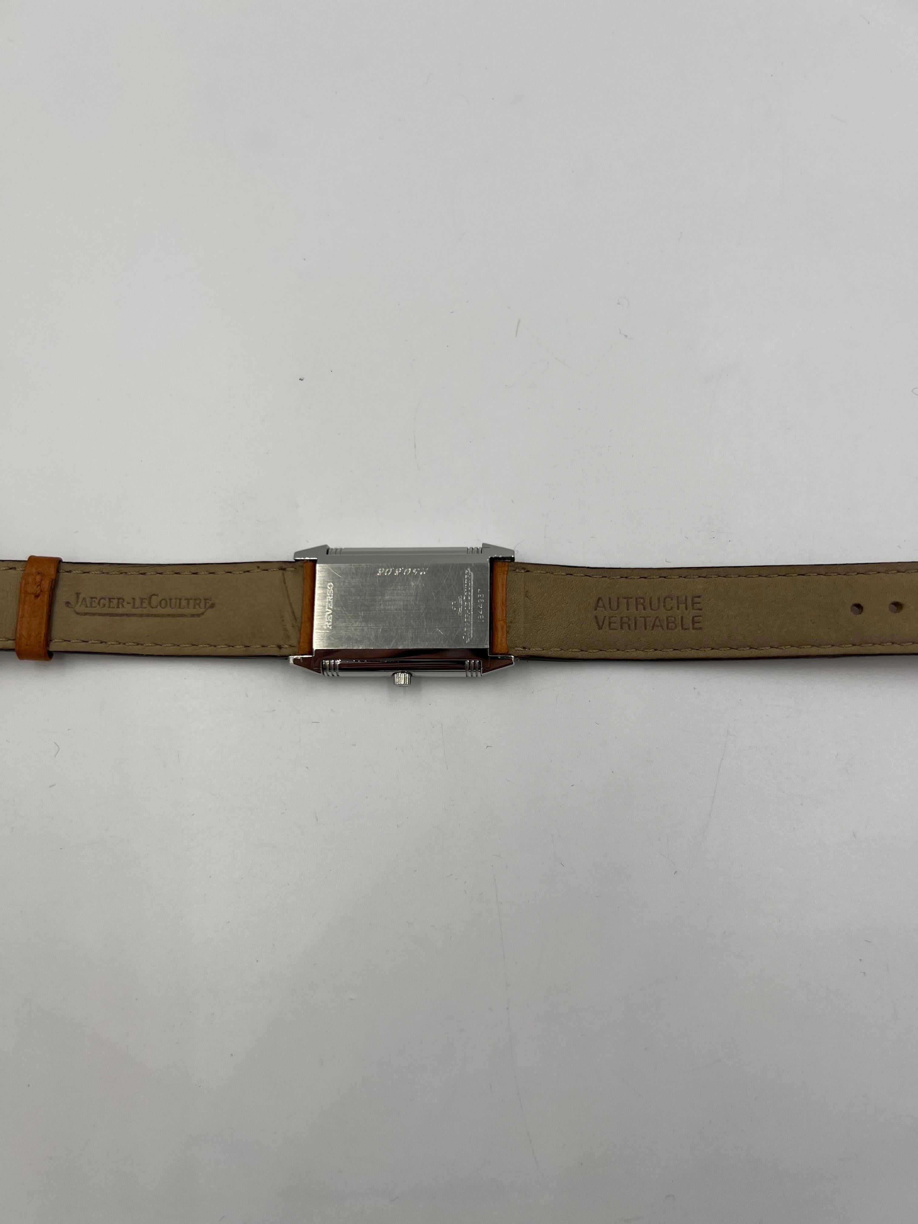 Jaeger LeCoultre Reverso Stainless Steel Wristwatch 7