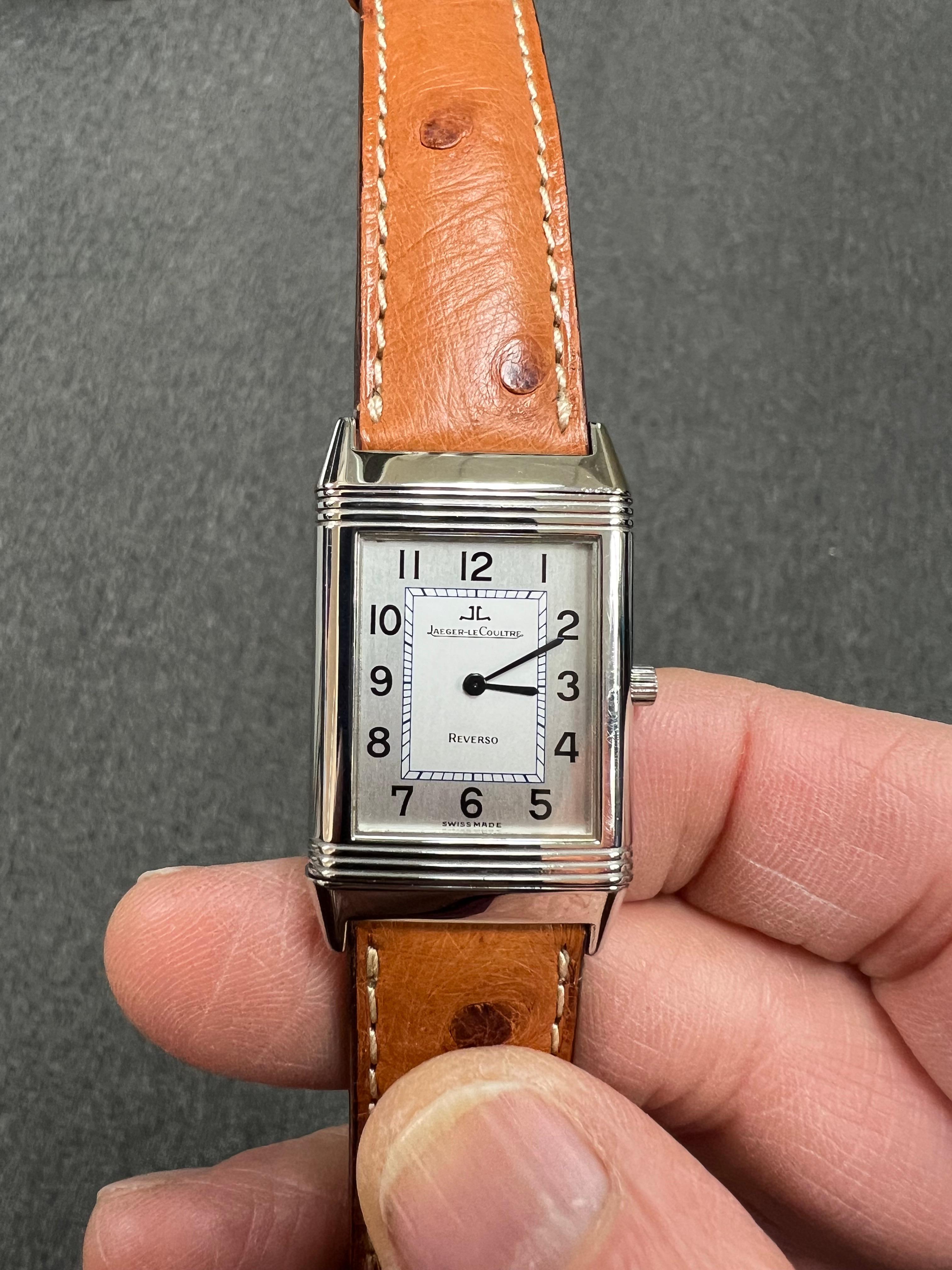 Jaeger LeCoultre Reverso Stainless Steel Wristwatch 11