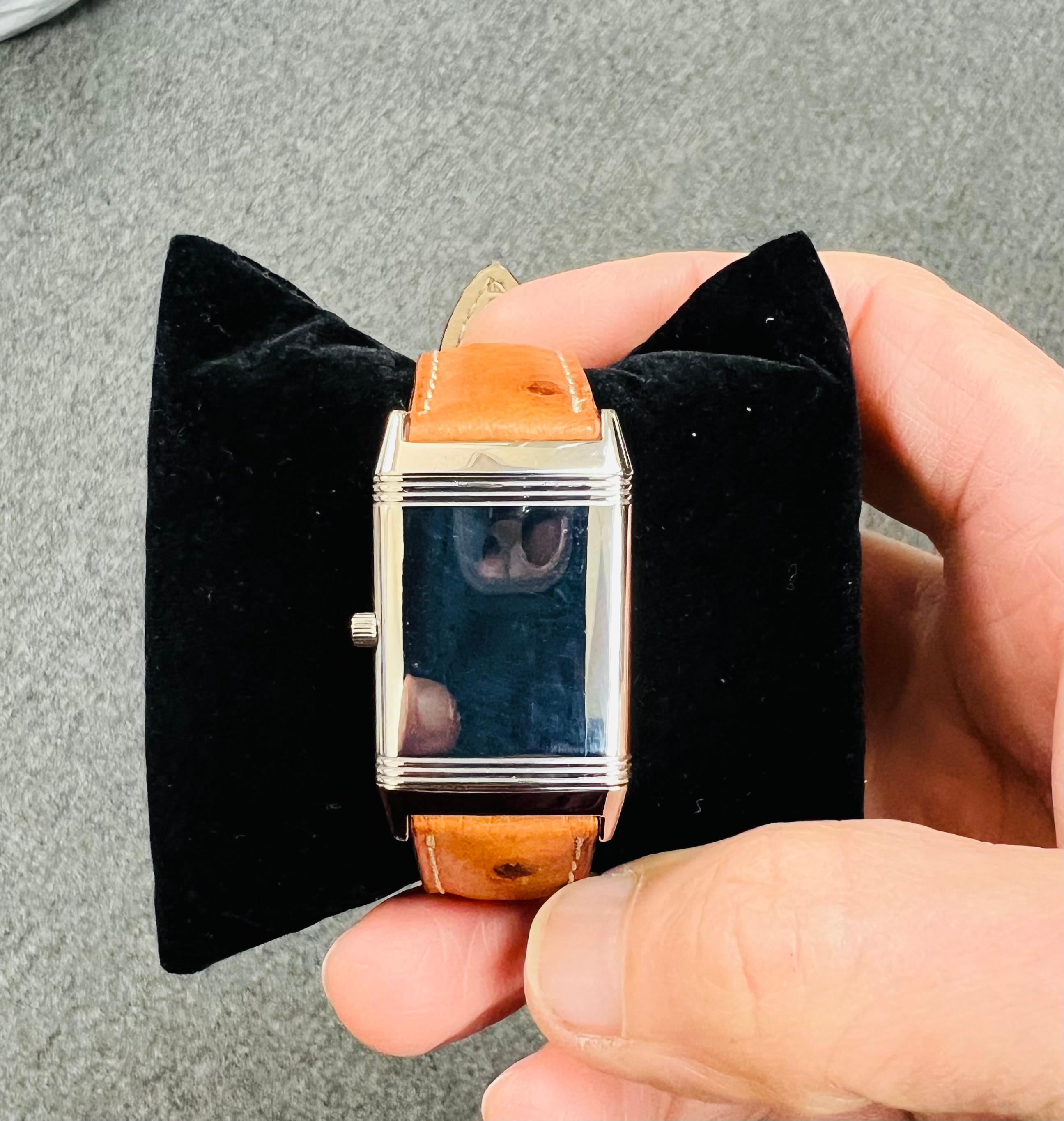 Jaeger LeCoultre Reverso Stainless Steel Wristwatch 14