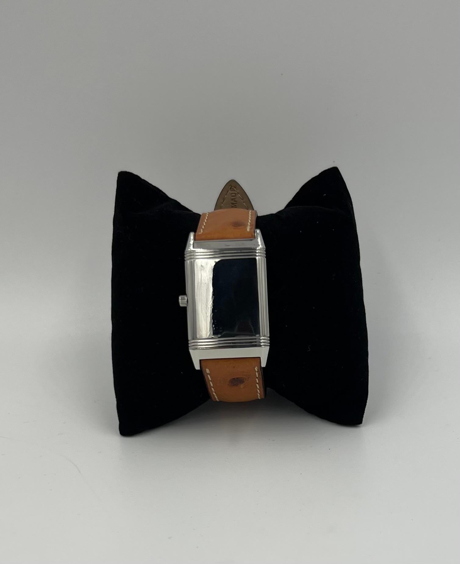 Jaeger LeCoultre Reverso Stainless Steel Wristwatch 2