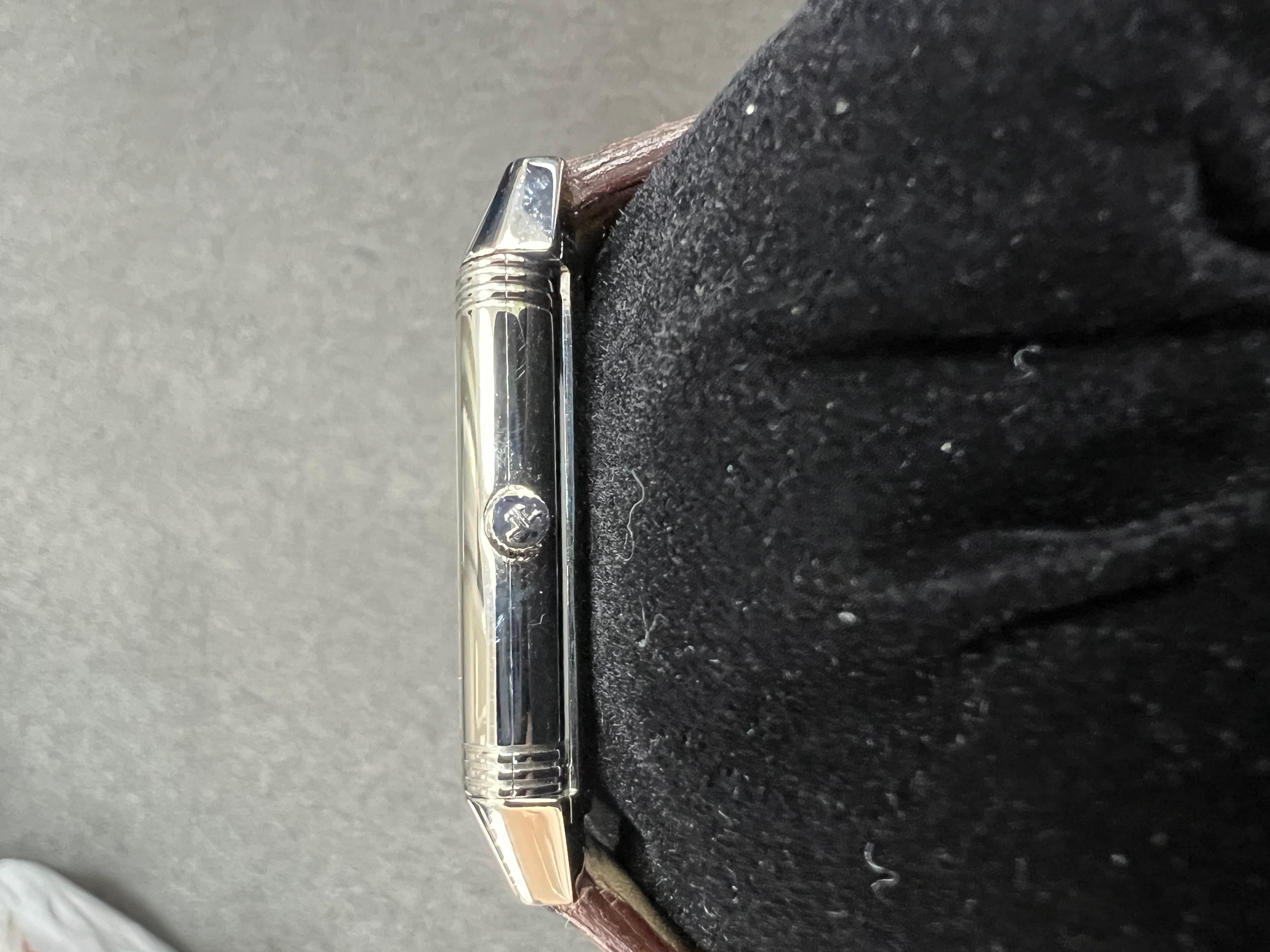 Jaeger LeCoultre Reverso Stainless Steel Wristwatch 3