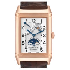 Jaeger-LeCoultre Reverso Sole Luna Oro Rosa Uomo 270.2.63 Scatola Documenti