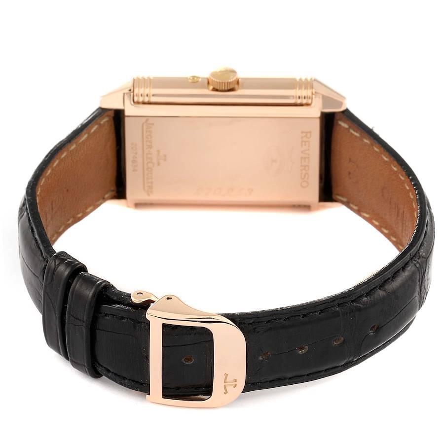 Jaeger LeCoultre Reverso Sun Moon Roségold Herrenuhr 270.2.63 Q2752420 im Angebot 7