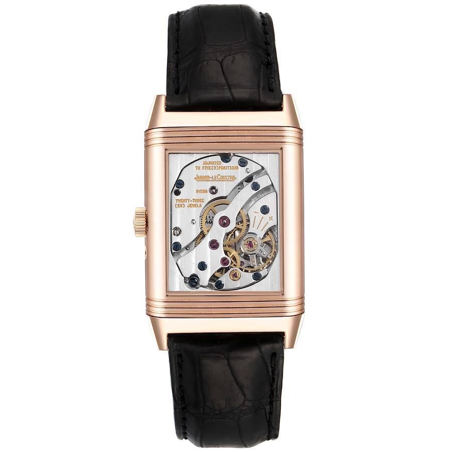 Jaeger LeCoultre Reverso Sun Moon Roségold Herrenuhr 270.2.63 Q2752420 im Angebot 1