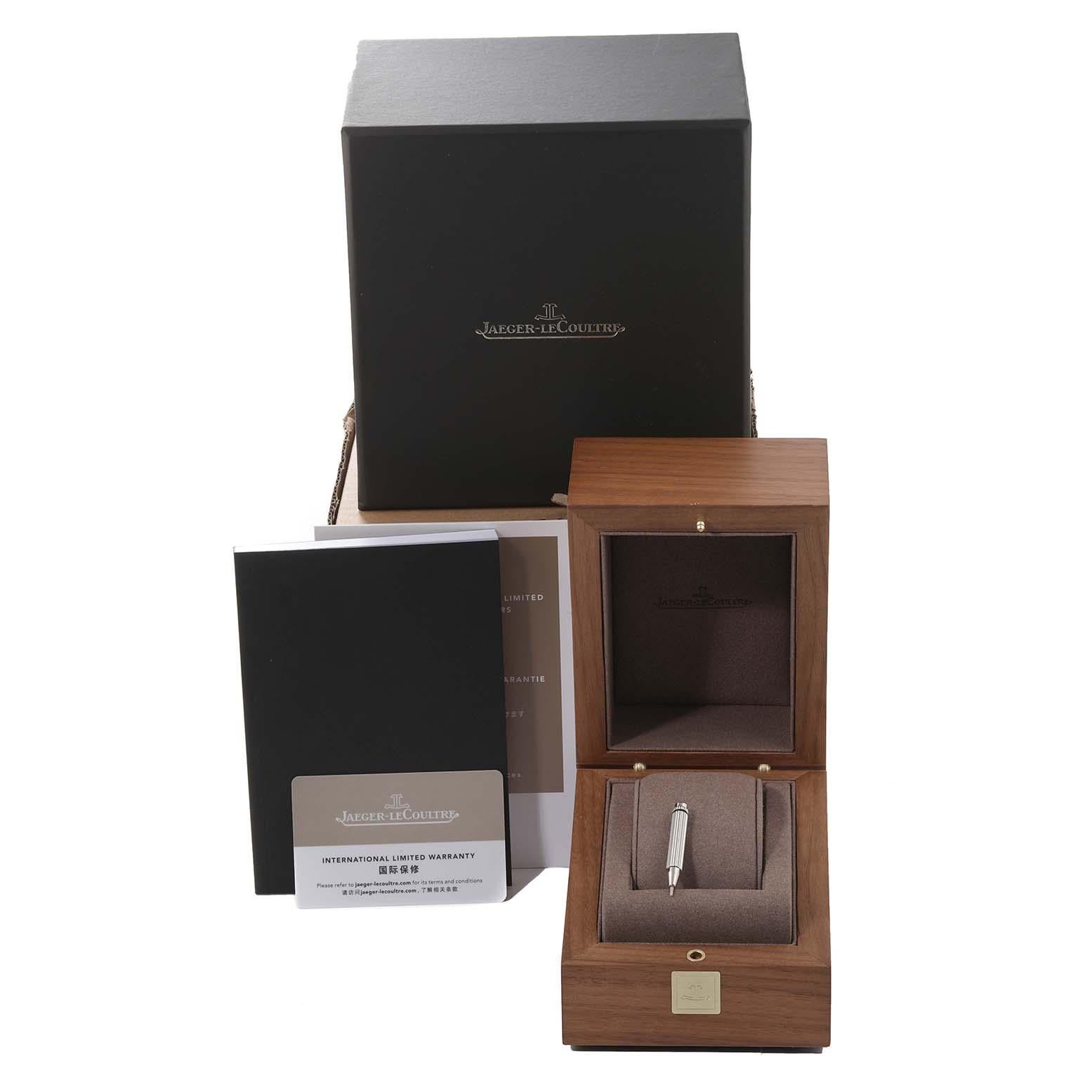 Jaeger LeCoultre Reverso Tribute Duoface Calendar Steel Mens 7