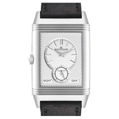 Jaeger LeCoultre Reverso Tribute Duoface Day Night Mens Watch 215.8.D4 Q3988482