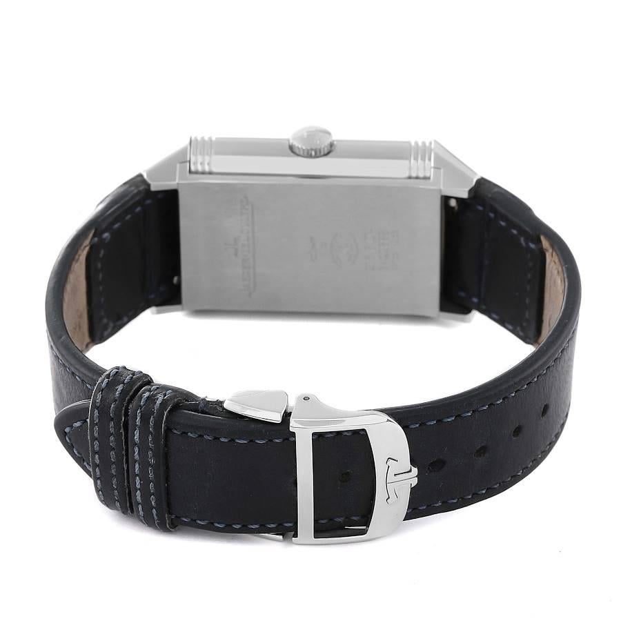 Jaeger LeCoultre Reverso Tribute Duoface Tages-Nachtuhr 215.8.D4 Q3988482 im Angebot 6