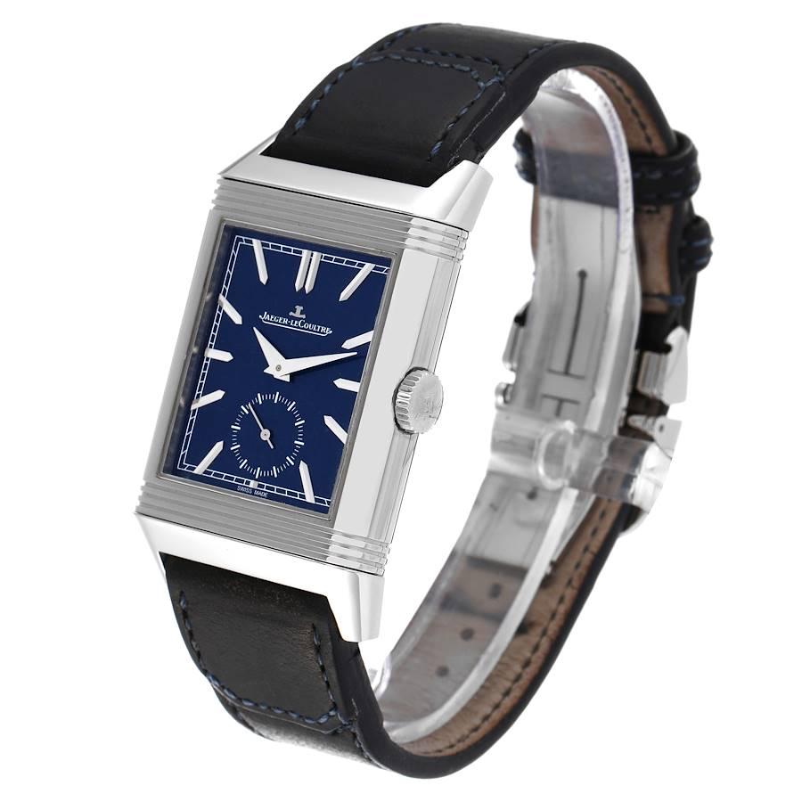 Jaeger LeCoultre Reverso Tribute Duoface Tages-Nachtuhr 215.8.D4 Q3988482 im Angebot 2