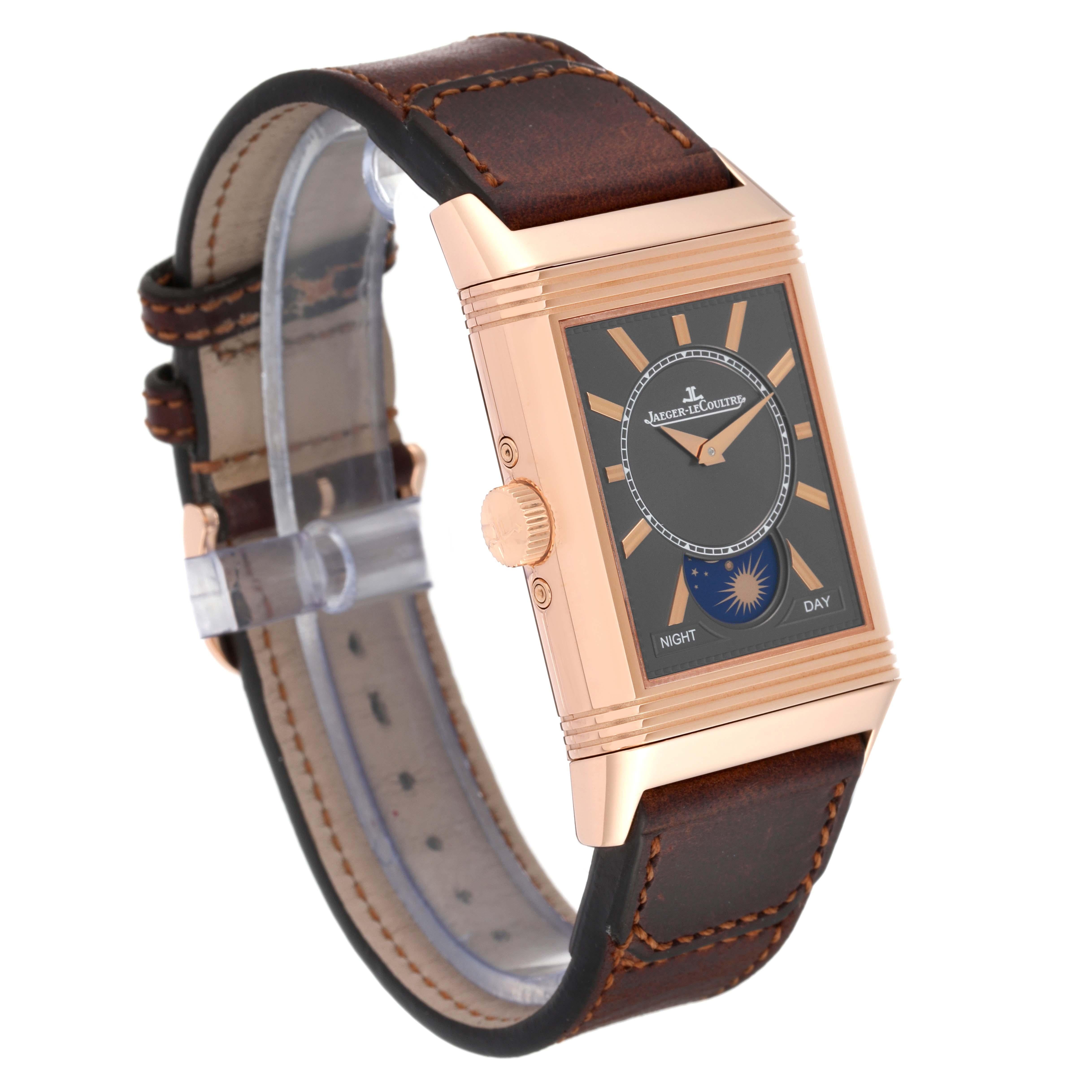 Jaeger LeCoultre Reverso Tribute Duoface Rose Gold Mens Watch 216.2.D3 Q3912530 3