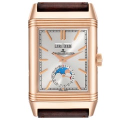 Jaeger LeCoultre Montre Reverso Tribute Duoface en or rose pour hommes 216.2.D3 Q3912530